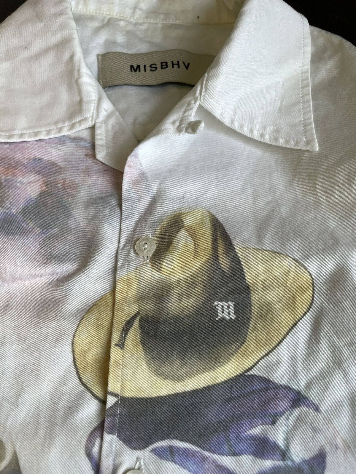 Misbhv MISBHV Button Up Shirt Archive Y2K Graphic Rare Streetwear Size US XL / EU 56 / 4 - 3 Thumbnail
