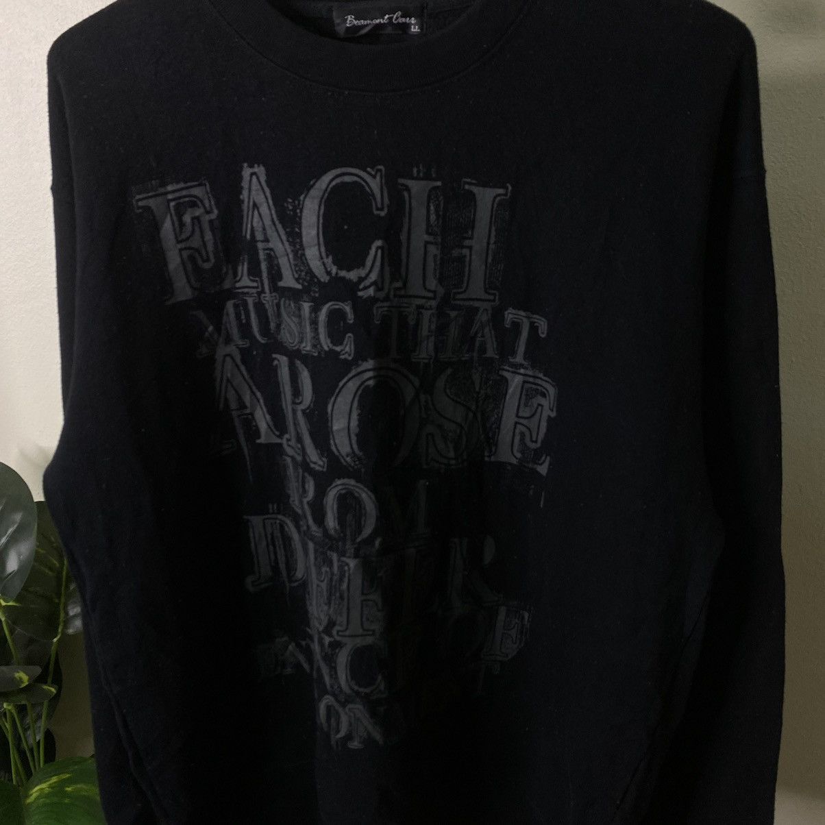 If Six Was Nine × Japanese Brand × Seditionaries Beamont Carr Seditionaries Poem Cyber Gothic Punk Sweatshirt Size US L / EU 52-54 / 3 - 2 Thumbnail