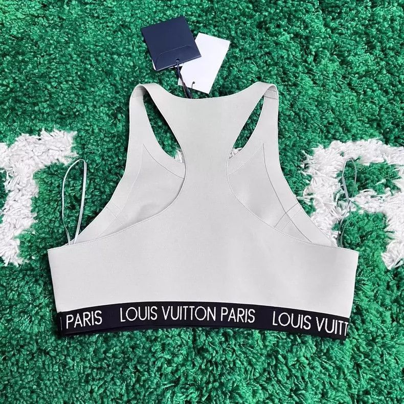 Louis Vuitton Louis Vuitton Sporty Bra with Lettering -2505 Size M / US 6-8 / IT 42-44 - 2 Thumbnail