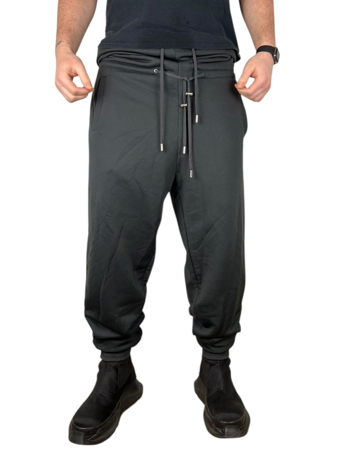 Y/Project Y/Project Double WaistDrawstring Joggers (L) Size US 34 / EU 50 - 2 Thumbnail