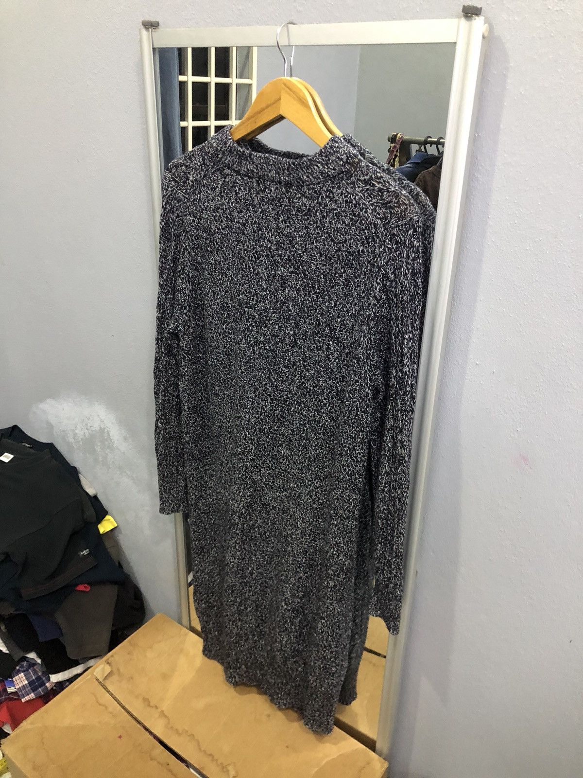 Global Work Global Work Marled Heavy Knit Midi Dress Japan Size M / US 6-8 / IT 42-44 - 10 Thumbnail