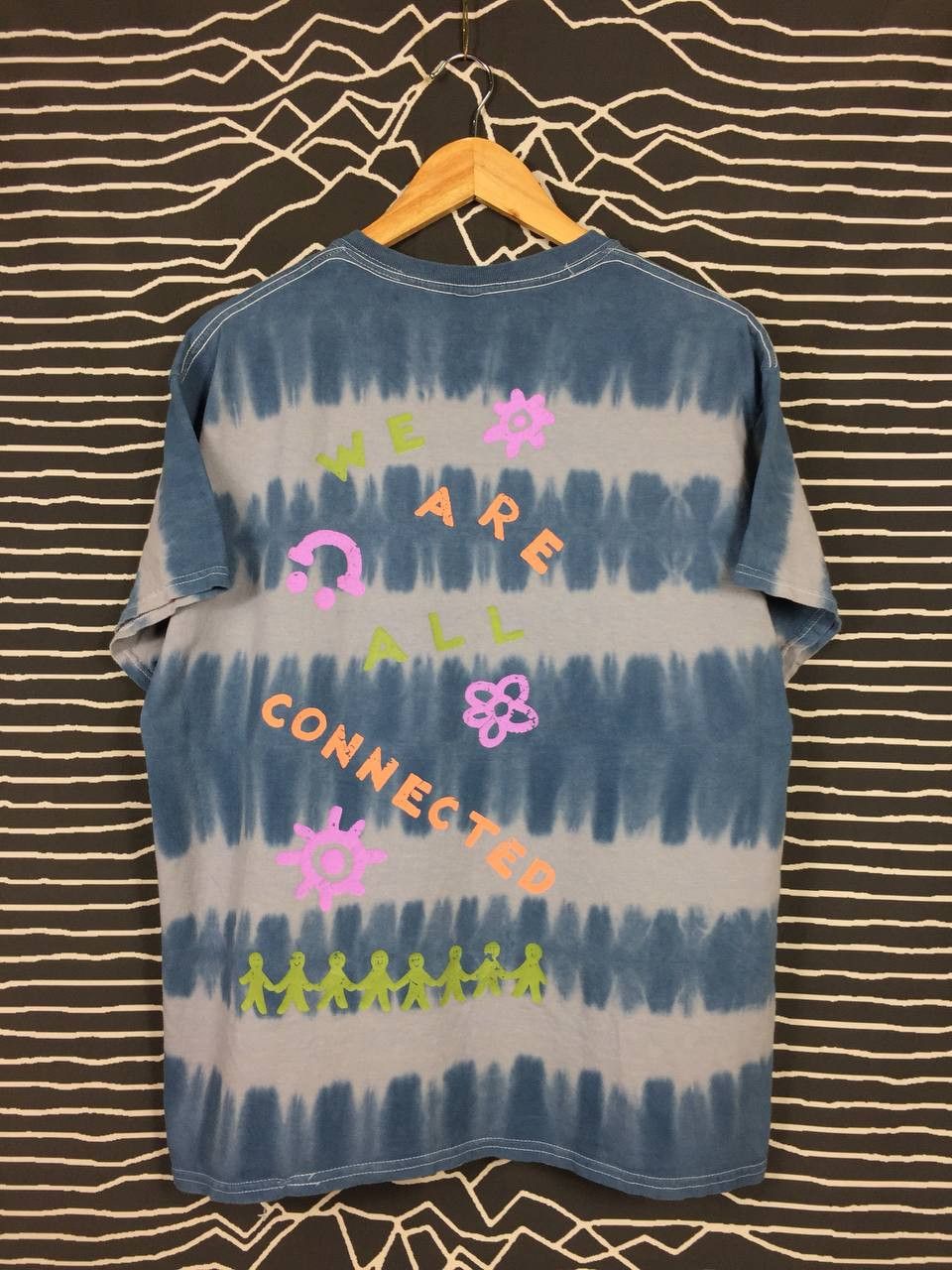 Pacsun Pacsun Los Angeles We Are All Connected Pop Art Tie Dye Tee Size US L / EU 52-54 / 3 - 5 Thumbnail