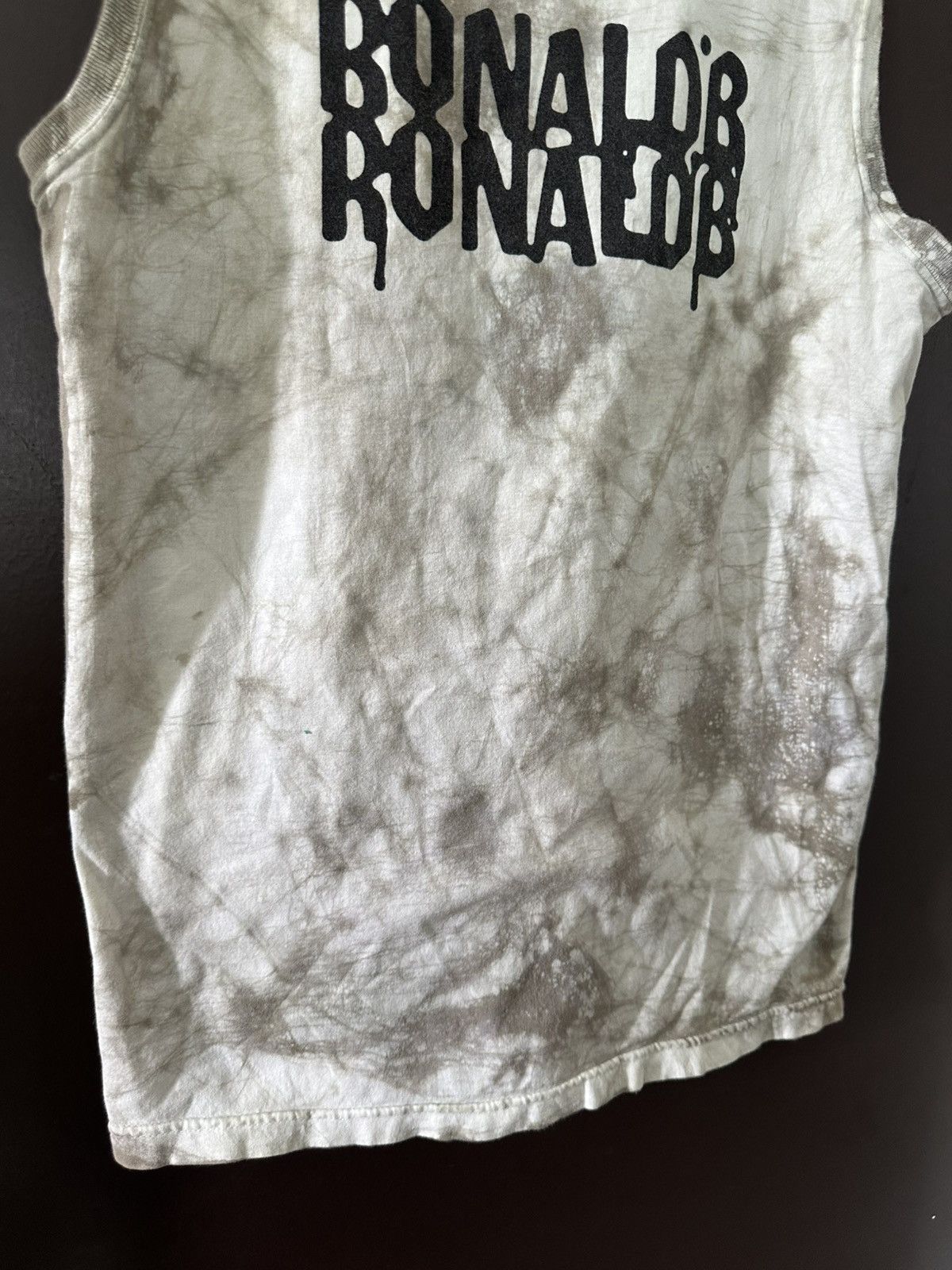 Japanese Brand 1990 - Movin Japan Mr Ronald•B Acid Wash Sleeveless Shirt Size US M / EU 48-50 / 2 - 5 Thumbnail