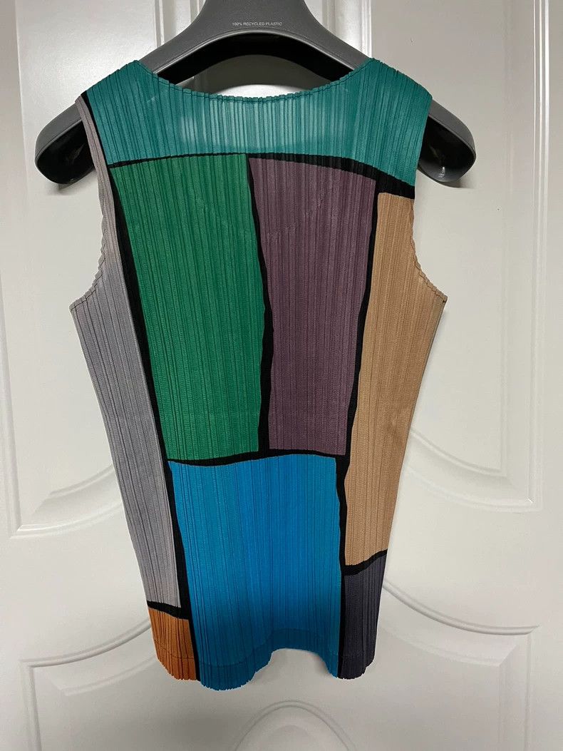 Issey Miyake Issey Miyake size:3 Jigsaw pleated vest Size XS / US 0-2 / IT 36-38 - 2 Thumbnail