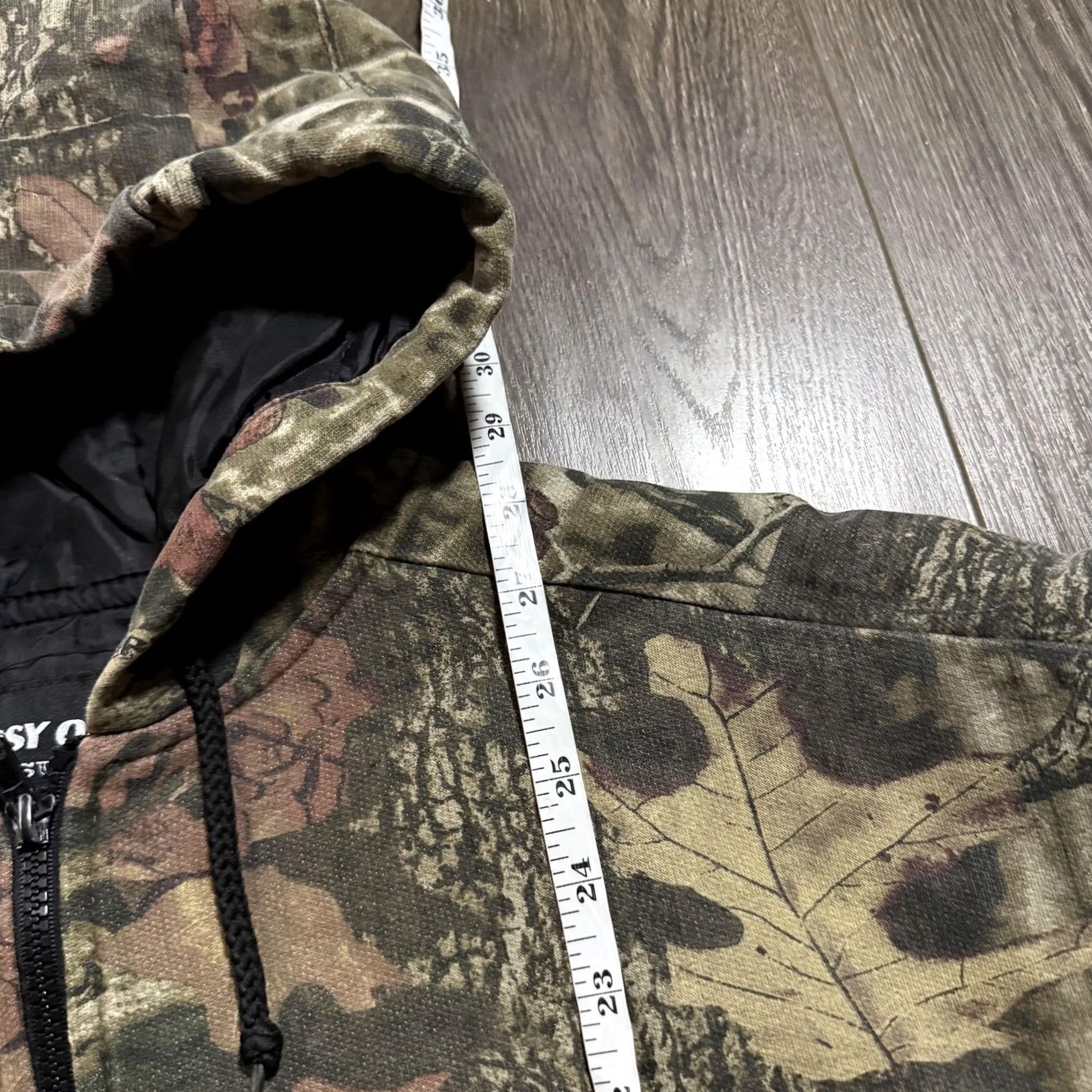 Vintage Mossy Oak Camo Zip Jacket Mens XL Brown Hooded Insulated Hunting Outdoor jacket Size US XL / EU 56 / 4 - 8 Thumbnail