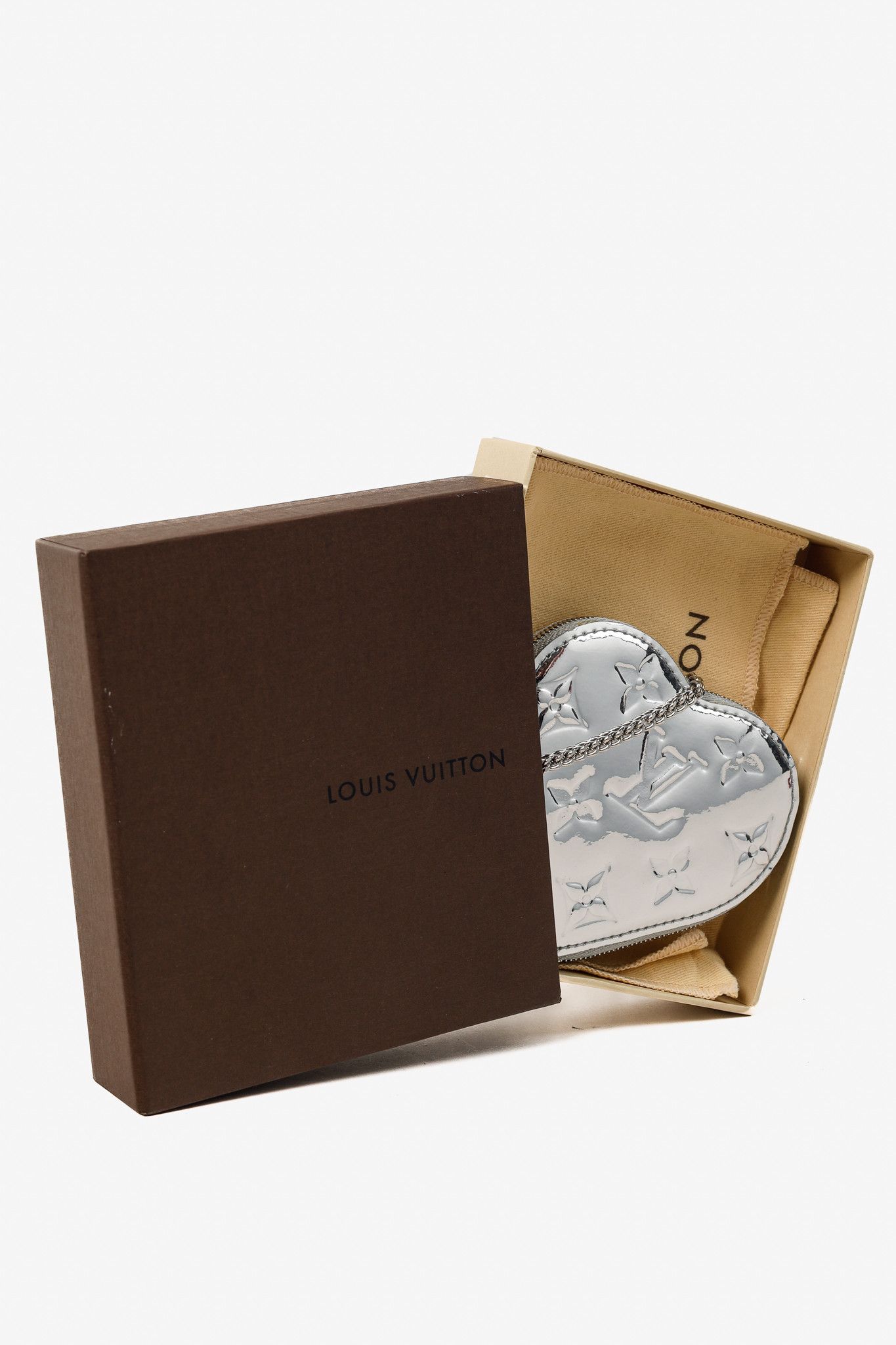 Louis Vuitton Louis Vuitton Monogram Miroir Heart Coin Purse Size ONE SIZE - 6 Thumbnail