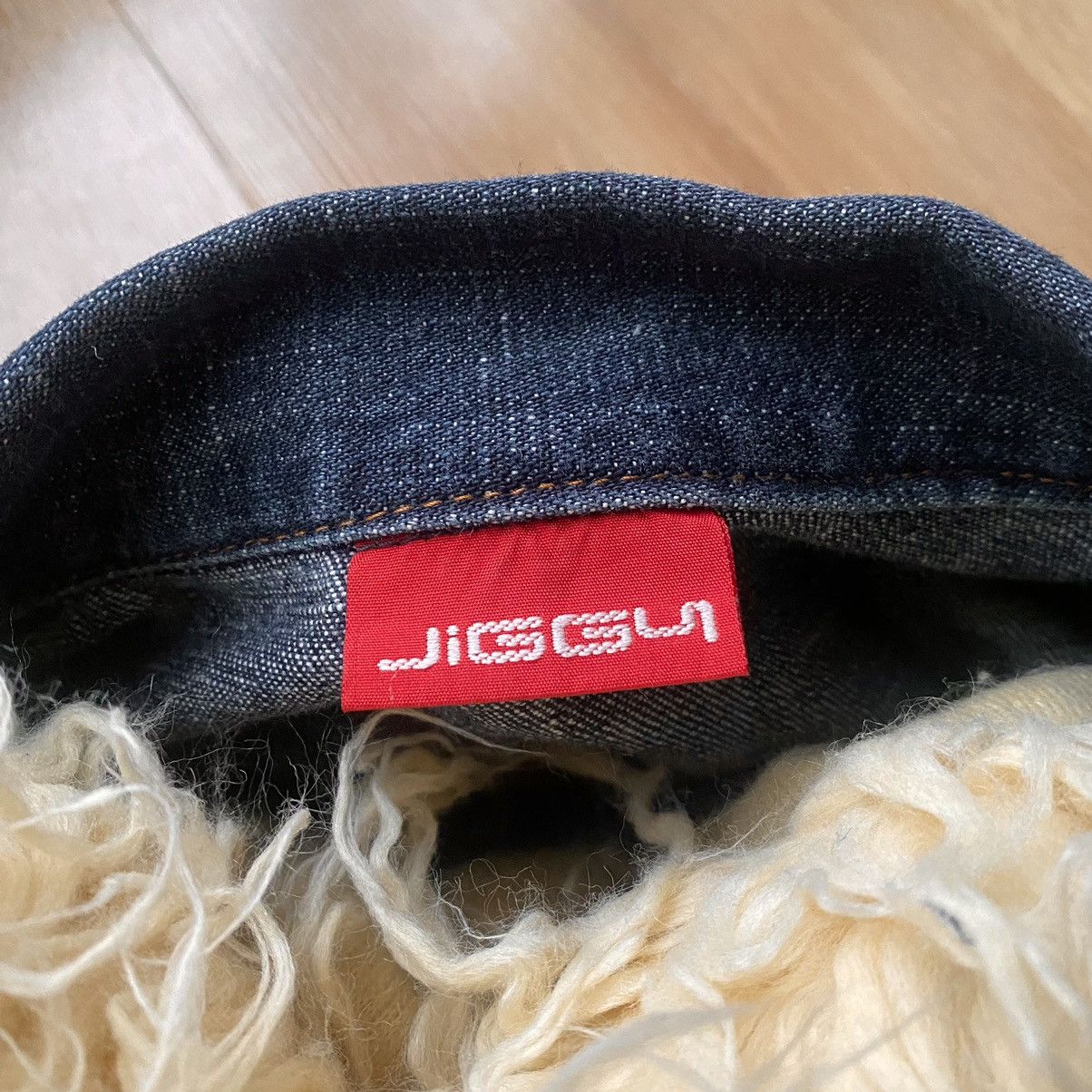 If Six Was Nine Vintage Japanese Faux Fur Denim Jacket LGB Style Size US M / EU 48-50 / 2 - 5 Thumbnail