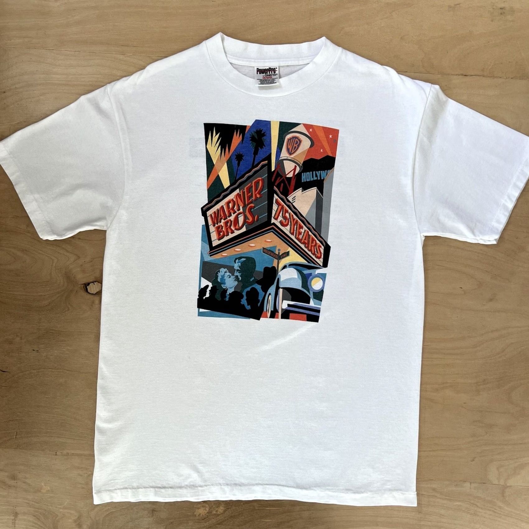 Vintage VINTAGE Warner Bros Festival Of Classics Shirt L White 90s Movie Promo Horror Tee Mens Size US L / EU 52-54 / 3 - 2 Thumbnail
