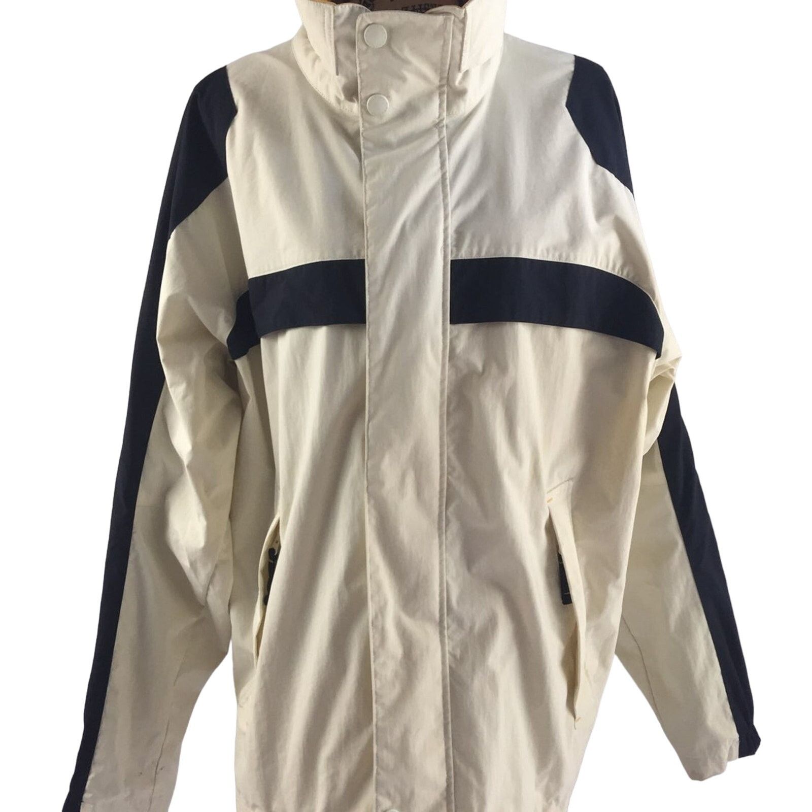 Nautica Nautica Men's Size Large Windbreaker Jacket Hooded Zip Front Size US L / EU 52-54 / 3 - 2 Thumbnail