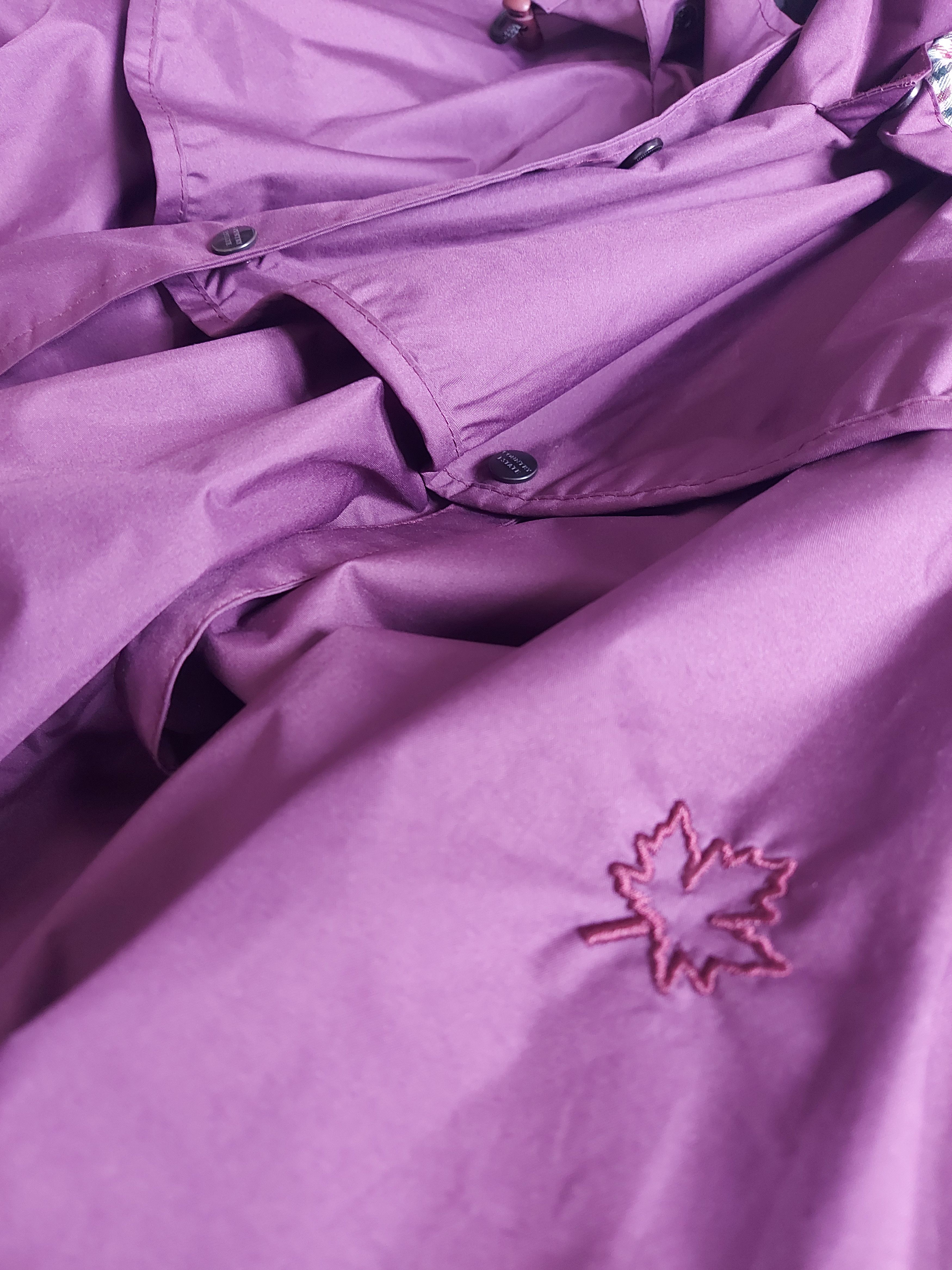 Other Country Estate Windsor Purple Women's Raincoat Size L / US 10 / IT 46 - 5 Thumbnail