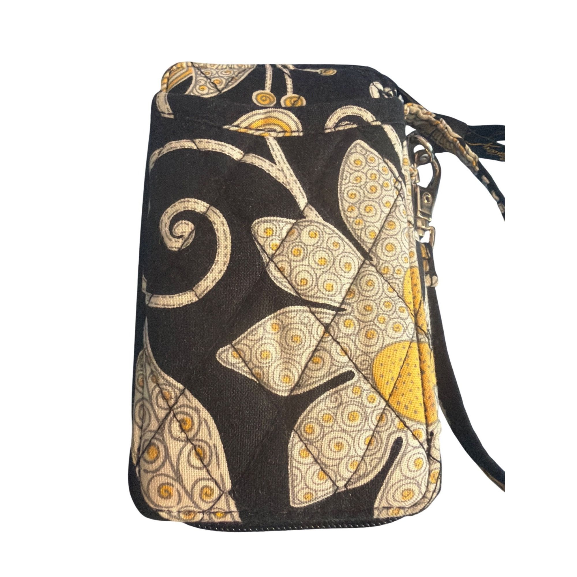 Vera Bradley Vera Bradley Zip Wristlet Wallet Yellow Bird Retired Zip Aro Size ONE SIZE - 4 Thumbnail