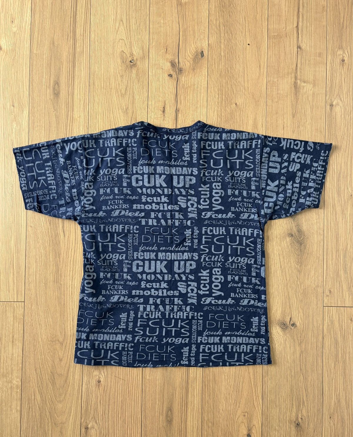 FCUK × French Connection Fuck It All Overprinted T-shirt Size US M / EU 48-50 / 2 - 8 Thumbnail