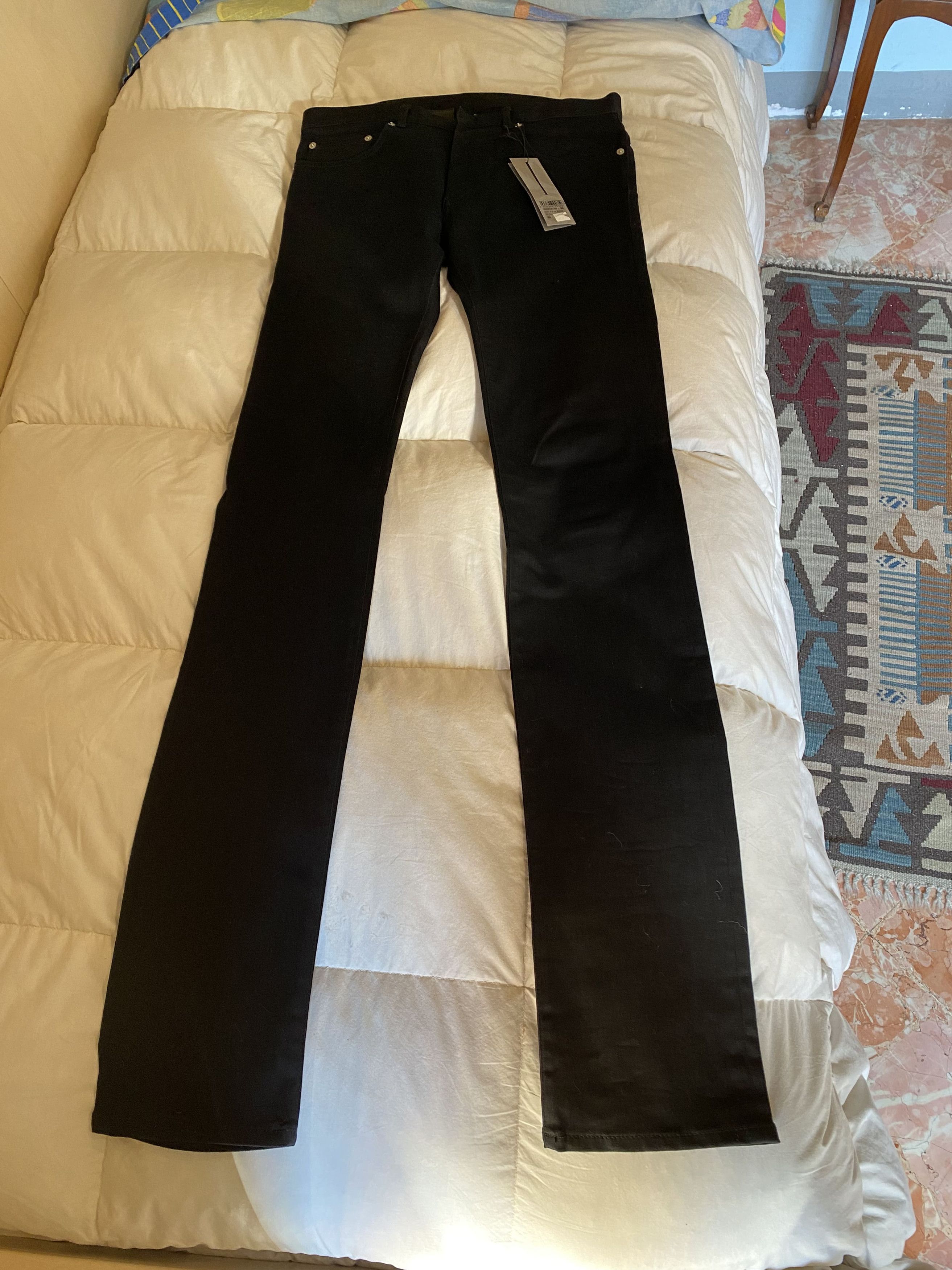 image of Dior Homme Jeans Black F19 New With Tag, Men's (Size 30)