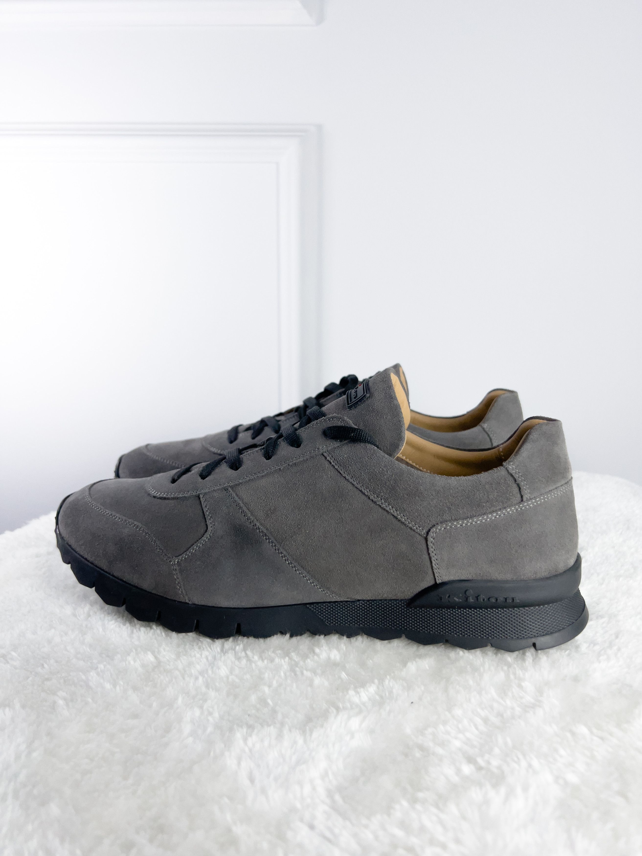 Kiton Men's sneakers with fur Kiton Size US 12 / EU 45 - 6 Thumbnail
