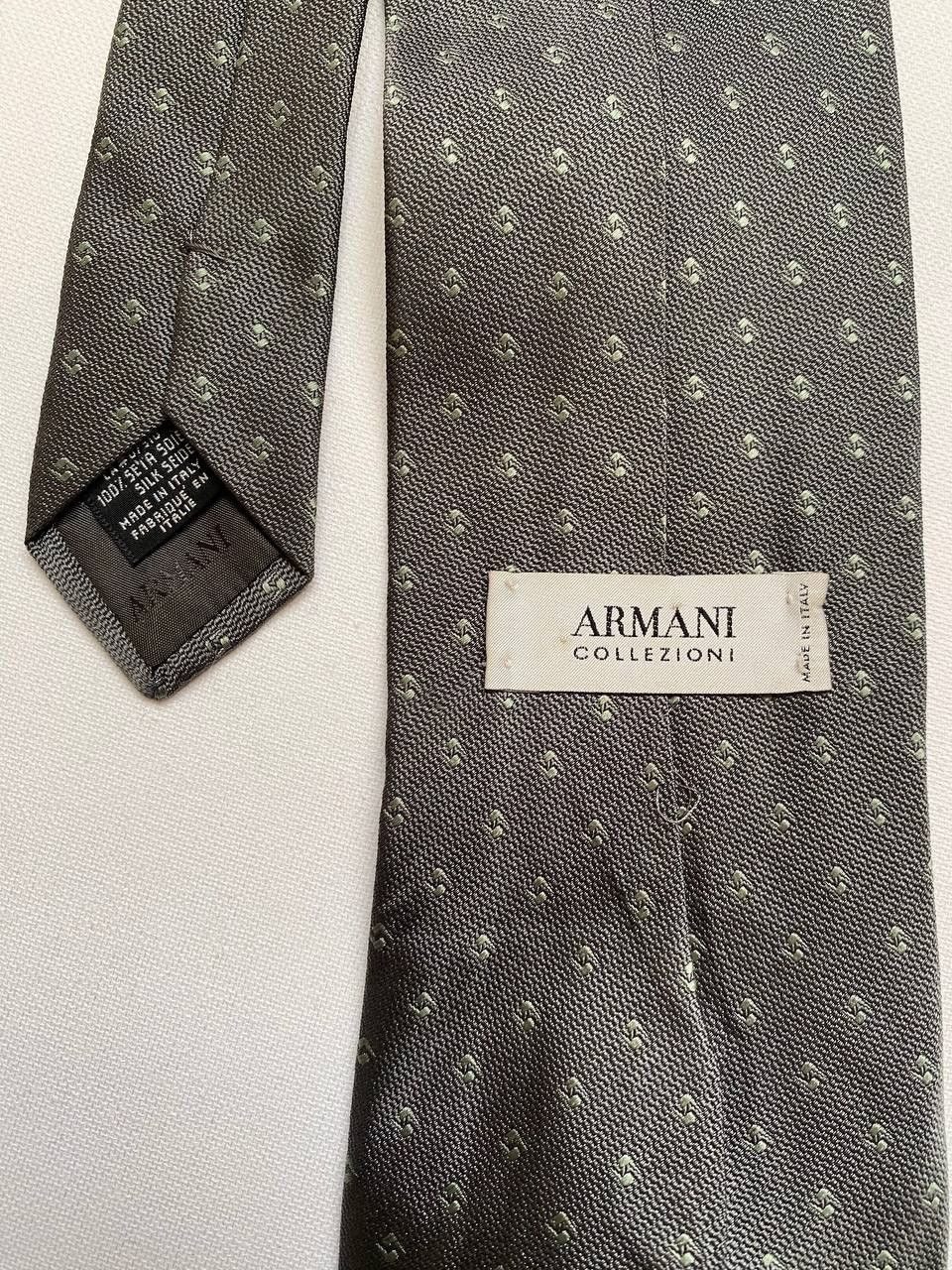 Armani Collezioni Giorgio Armani Collezioni Italy Silk Mens Tie Size ONE SIZE - 2 Thumbnail