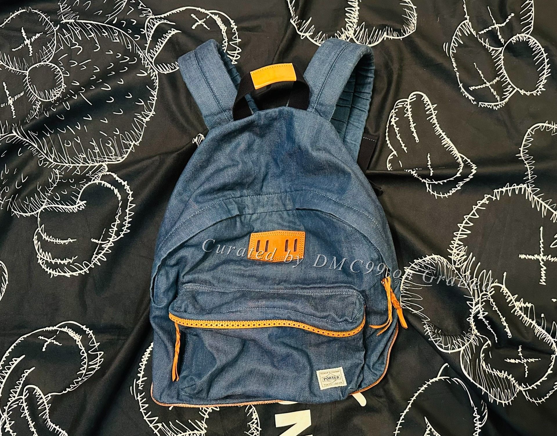 Porter x Essential Designs Denim Backpack