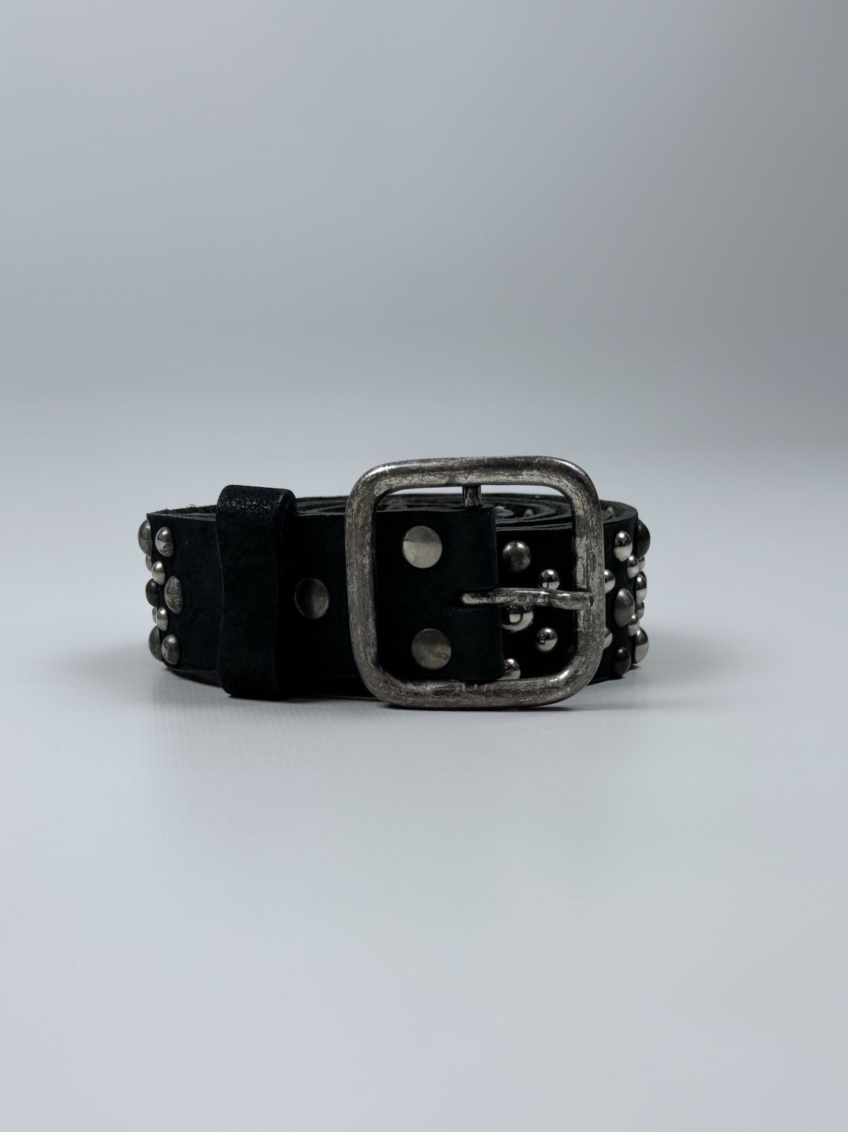 Daniele Alessandrini Daniele Alessandrini Studded Leather Belt Size ONE SIZE - 4 Thumbnail