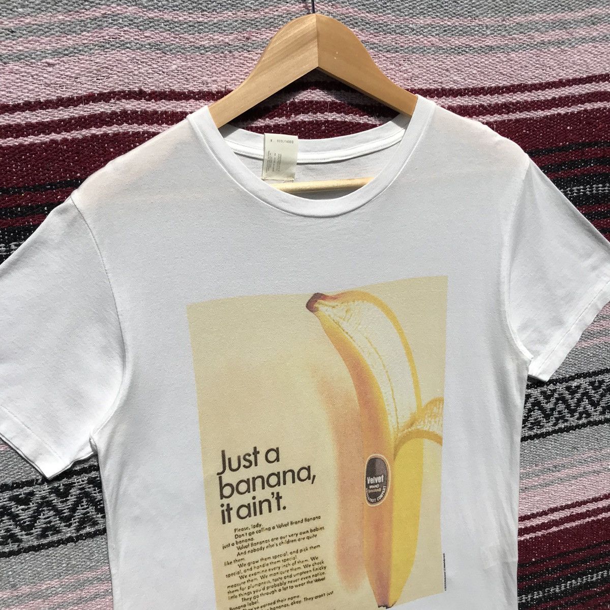 Japanese Brand × N.Hoolywood N.Hoolywood Velvet Brand Bananas Tee Mister N.Hoolywood Size US S / EU 44-46 / 1 - 4 Thumbnail
