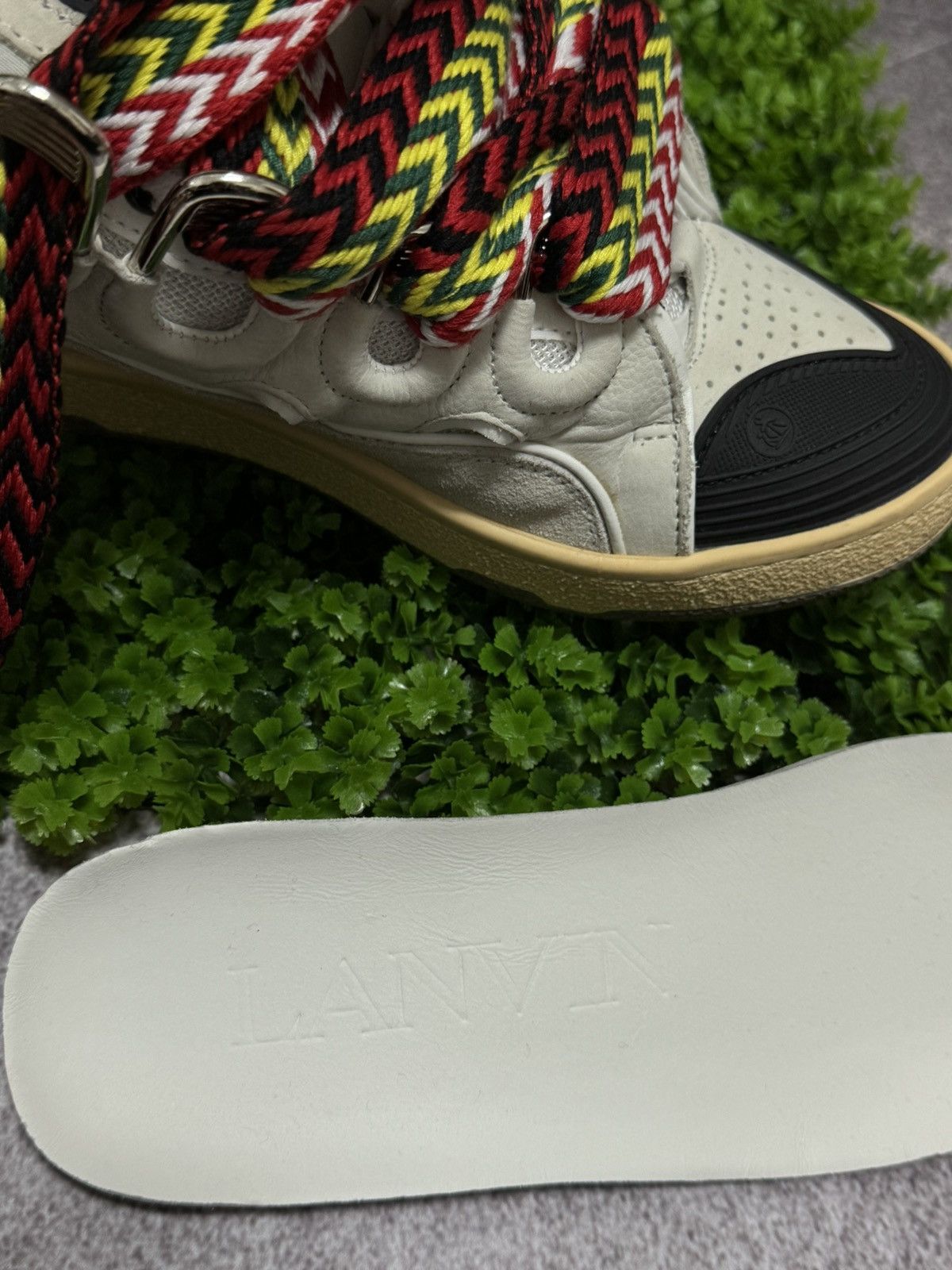 Lanvin Lanvin Curb Sneakers - Size 38/8 Size US 8 / IT 38 - 18 Thumbnail