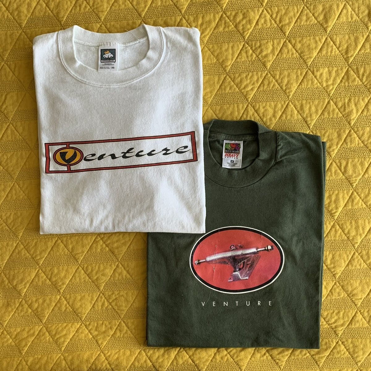 Fruit Of The Loom × Vintage VTG SKATE TEE BUNDLE Venture Trucks t-shirts MD made in US Size US M / EU 48-50 / 2 - 1 Thumbnail