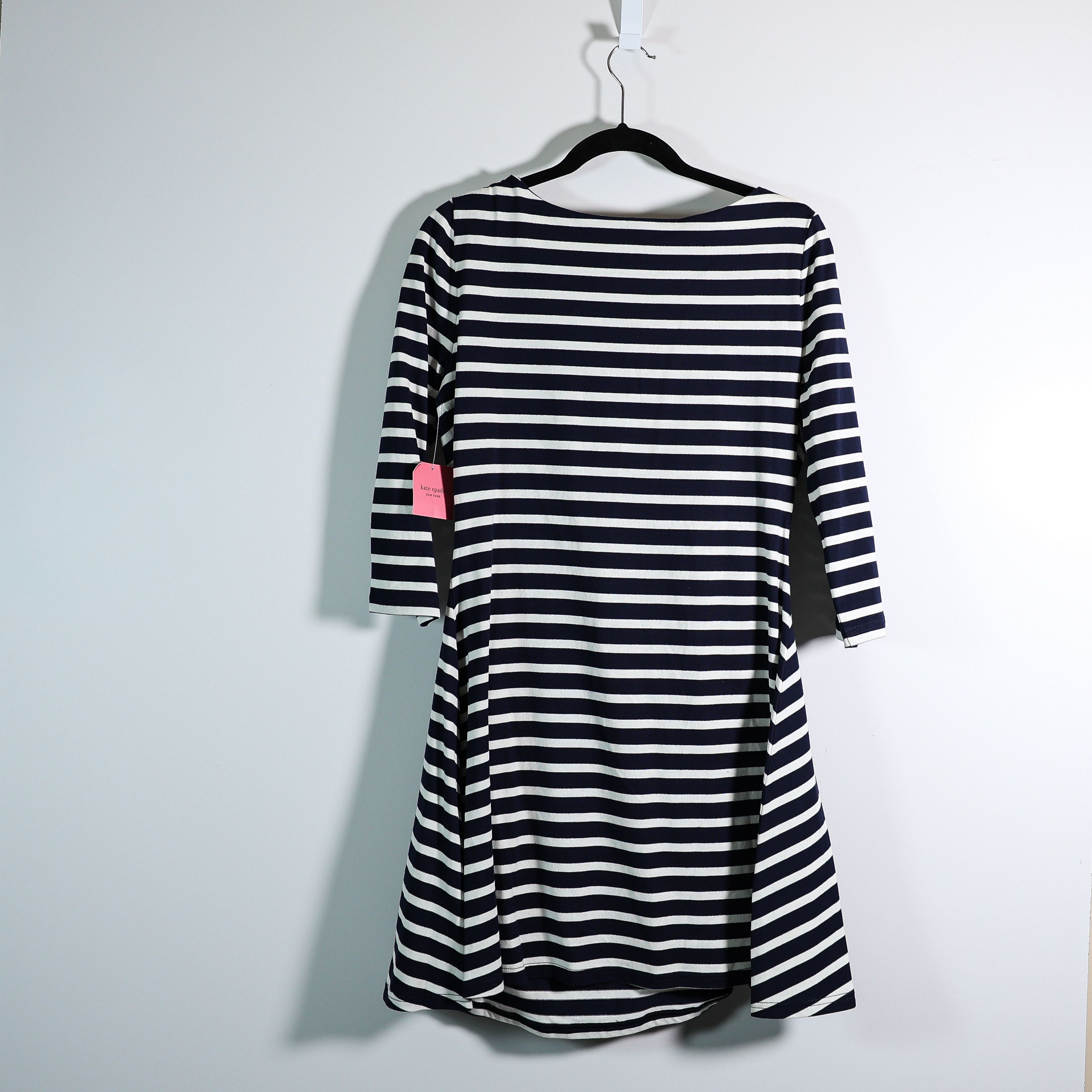 Kate Spade NEW Kate Spade Cotton Stretch Fit And Flare Size L / US 10 / IT 46 - 4 Thumbnail