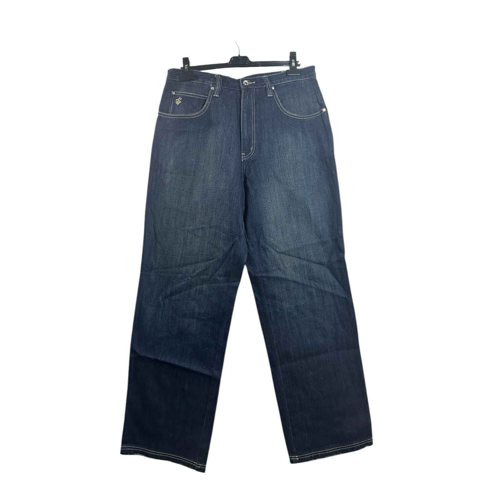 Vintage Y2K Rocawear Jeans Mens Denim Baggy Hip Hop Cargo Wi
