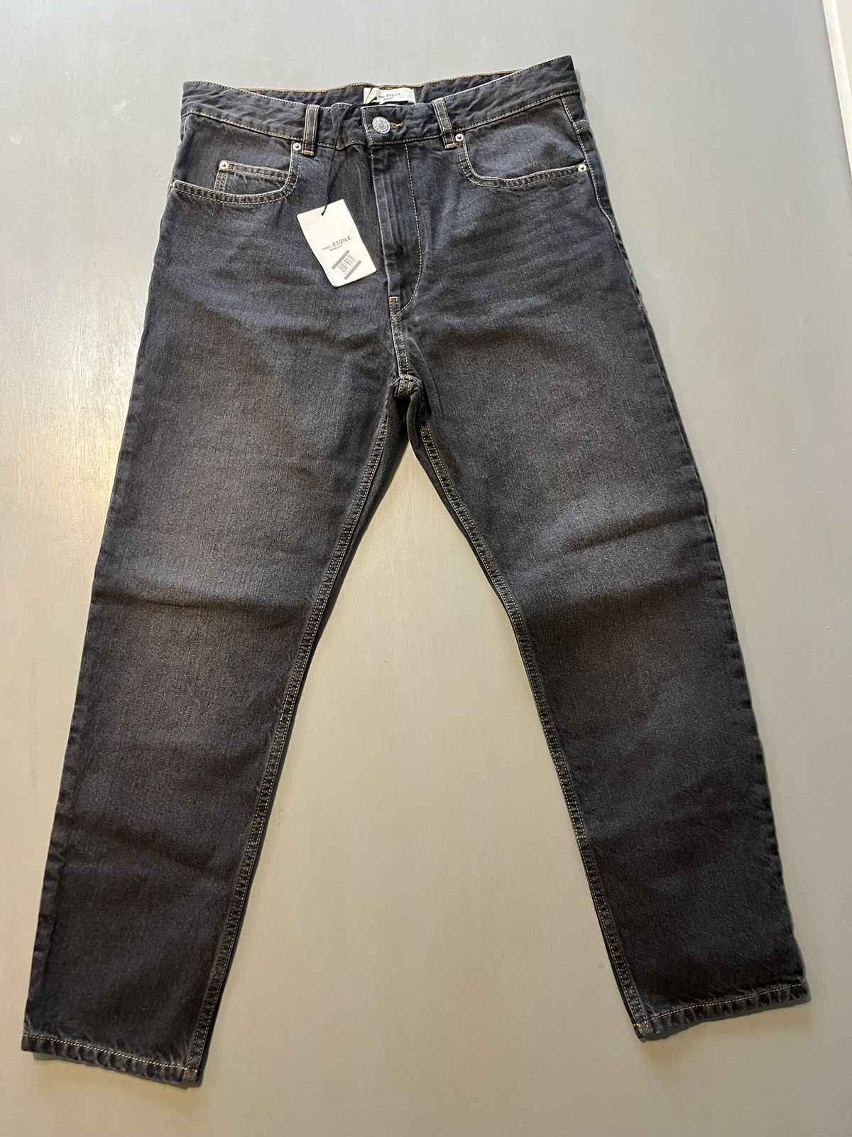 Isabel Marant Etoile NEW Isabel Marant Étoile Women’s Cropped Boyfriend Jeans Size 27" / US 4 / IT 40 - 2 Thumbnail