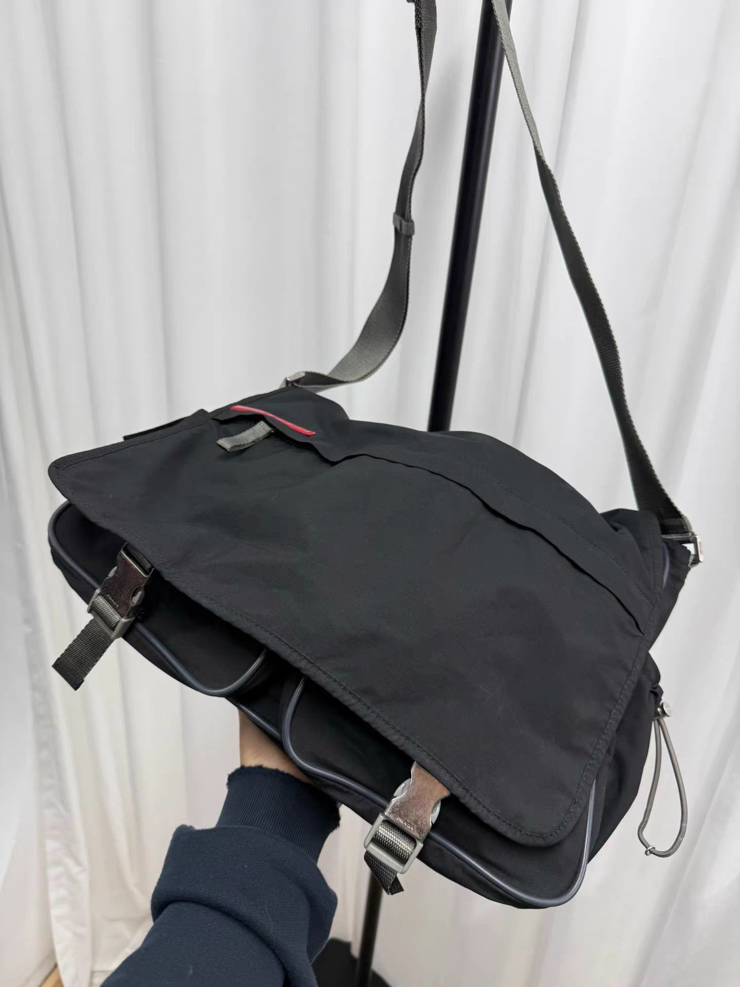 Prada Prada sport Dual Pocket Messenger Bag K20 Size ONE SIZE - 3 Thumbnail