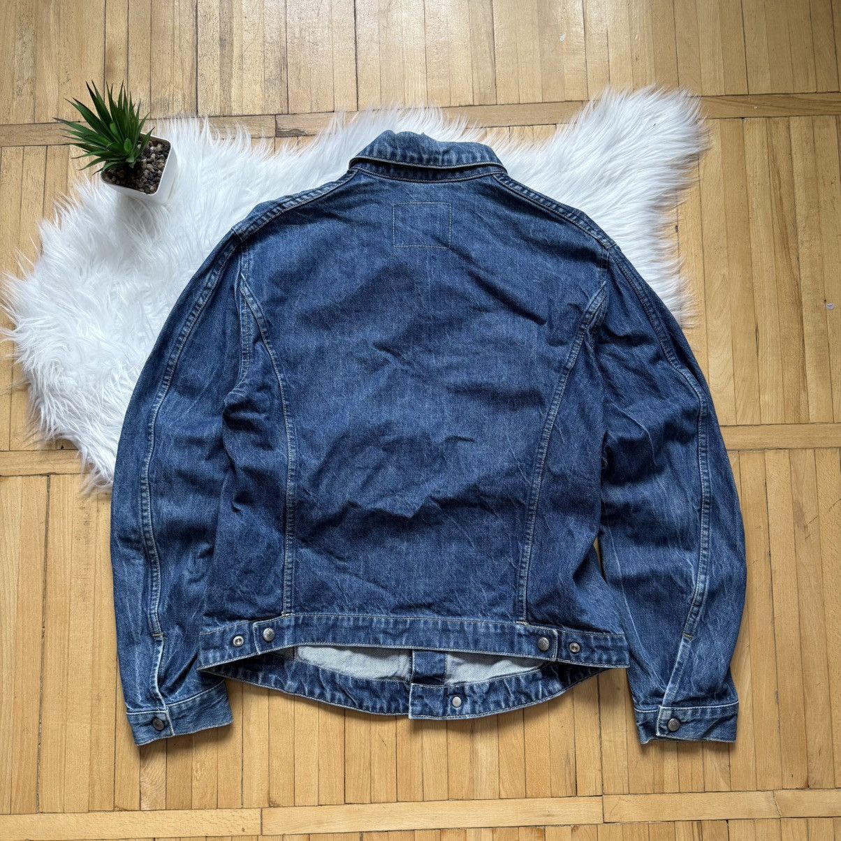 Levi's 📌 Vintage Levi’s Engineered 2000’s Denim Trucker Jacket Size US L / EU 52-54 / 3 - 15 Thumbnail