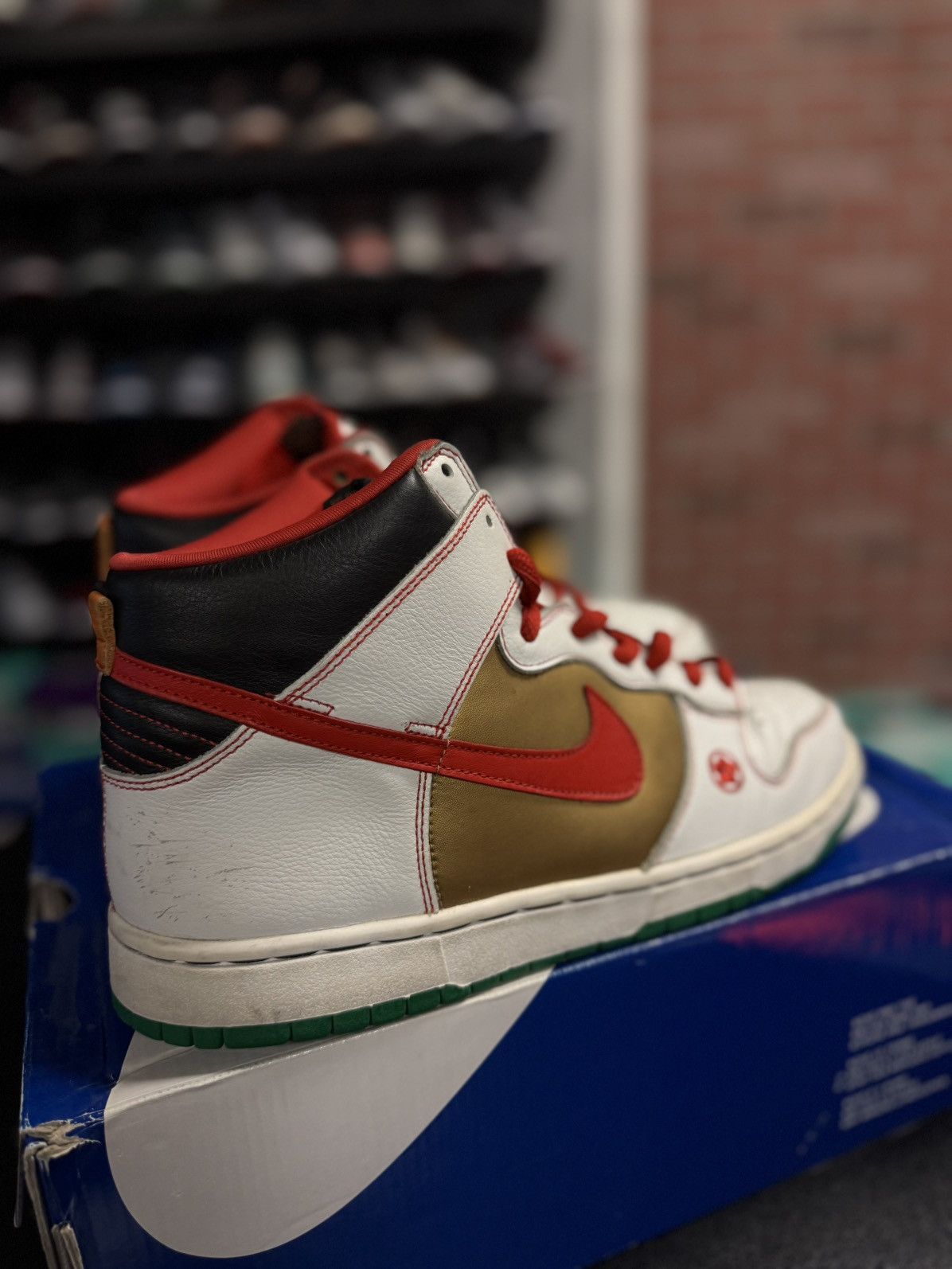 Nike Nike Dunk High Pro SB Money Cat 2007 - Size 11- 305050 162 Size US 11 / EU 44 - 2 Thumbnail