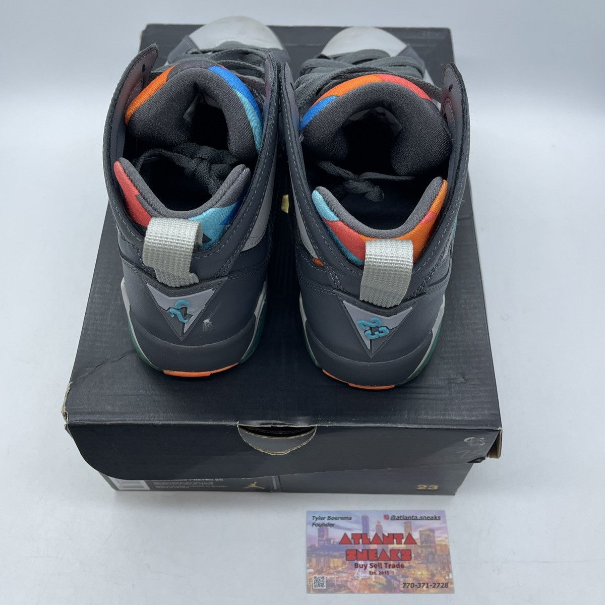 Jordan Brand Air Jordan 7 Barcelona days Size US 6 / EU 39 - 6 Thumbnail