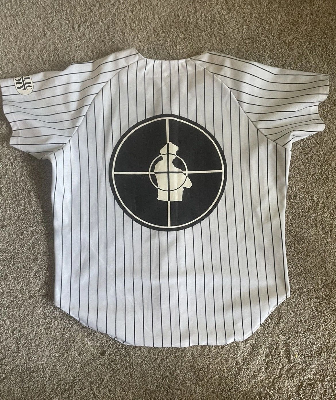Rap Tees RARE 90’s public enemy rapp style baseball jersey asiatic Size US L / EU 52-54 / 3 - 5 Thumbnail