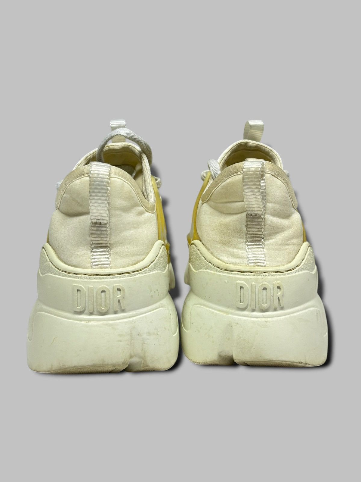 Dior Dior D-Connect White Leather Sneakers Size 37,5 Size US 7 / IT 37 - 6 Thumbnail
