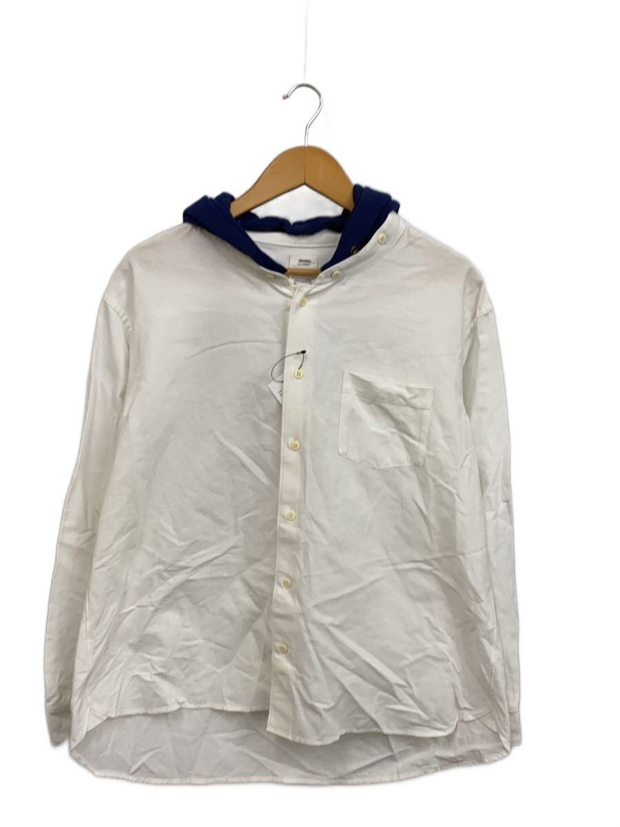 Visvim White Cotton 19aw Ingal Hoodie Shirt Size US M / EU 48-50 / 2 - 1 Thumbnail