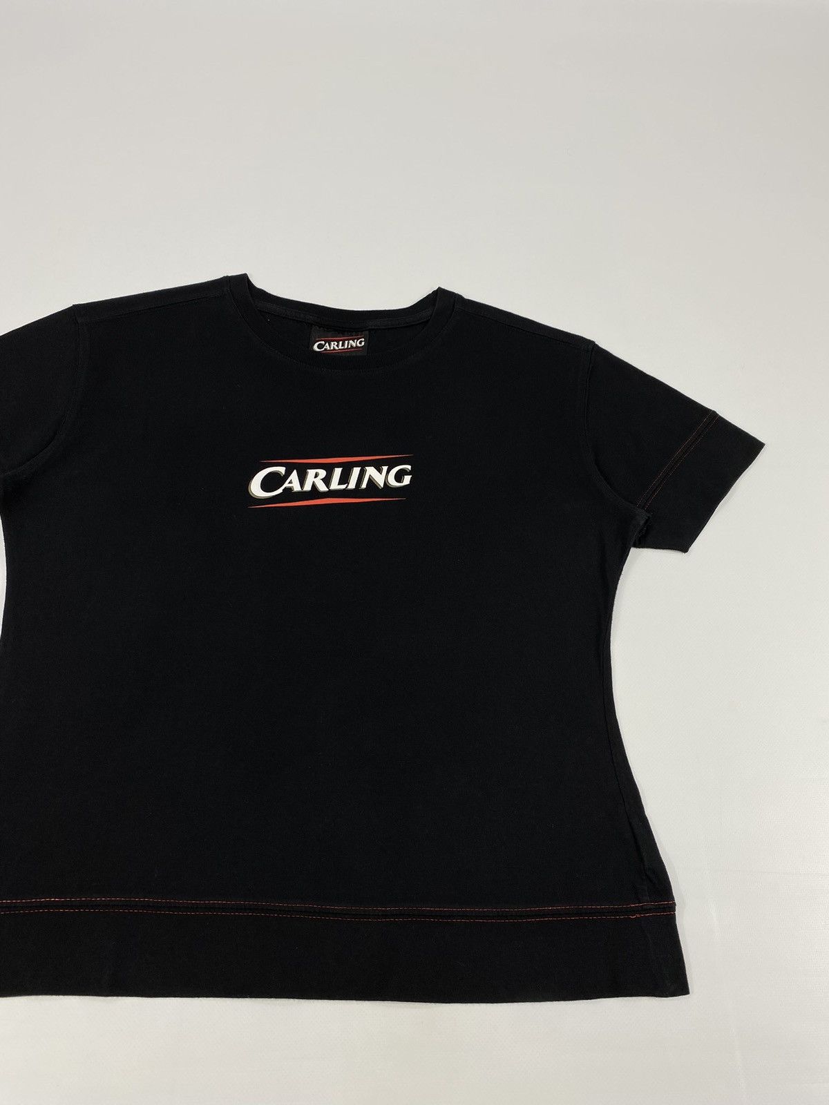 Vintage Y2K Carling Beer Official T-shirt Size L / US 10 / IT 46 - 3 Thumbnail