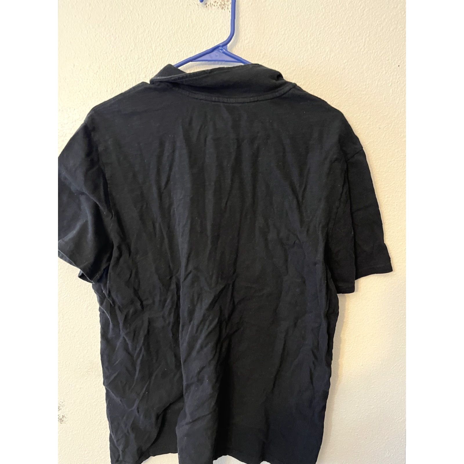 Express VINTAGE Express Shirt Mens Size Large Black Polo Short Sleeve Pique Polo Shirt Express Modern Fit Mens Large Black Polo Size US L / EU 52-54 / 3 - 3 Thumbnail