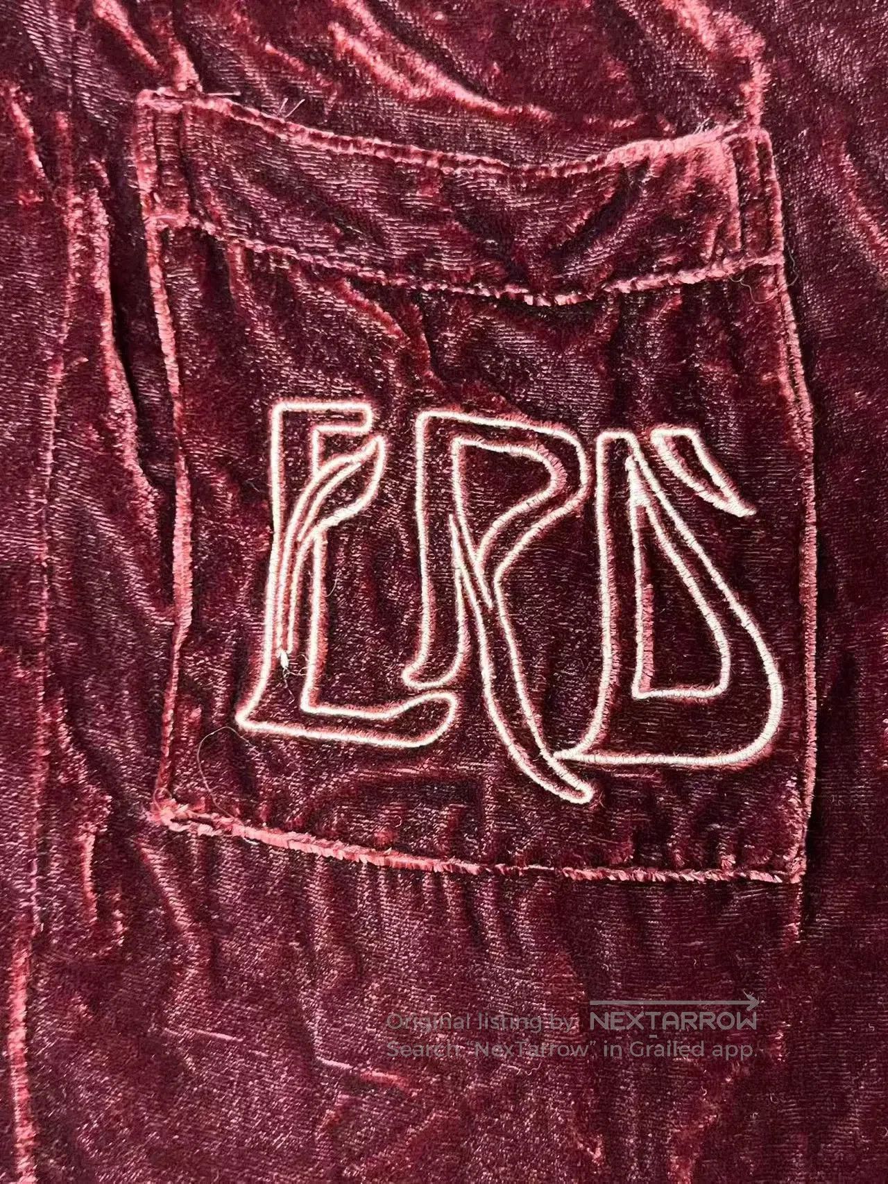 Enfants Riches Deprimes red velvet jacket by enfants riches deprimes. Size US L / EU 52-54 / 3 - 3 Thumbnail