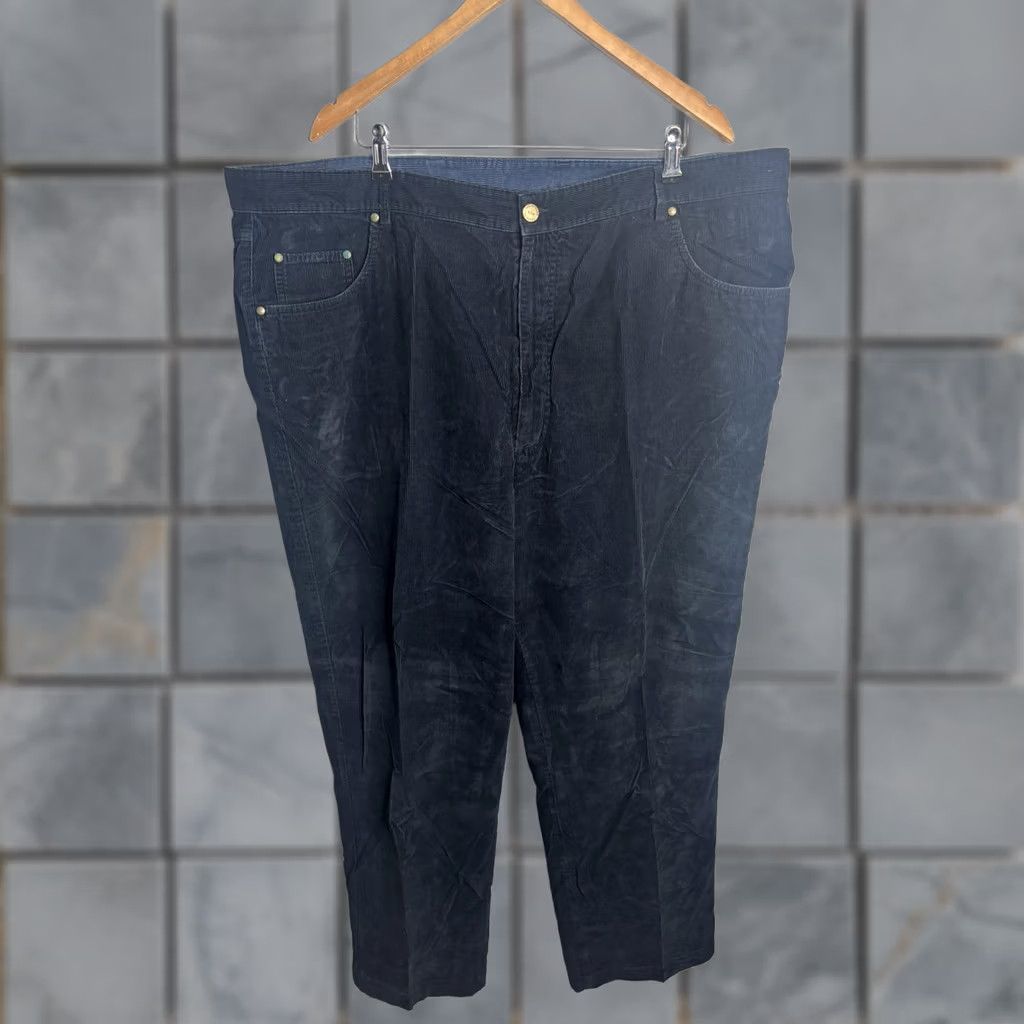 Paul & Shark Paul & Shark Pants Mens 44x30 Black Corduroy Chino 5 Pocket Italy Yachting Size US 44 / EU 60 - 1 Thumbnail