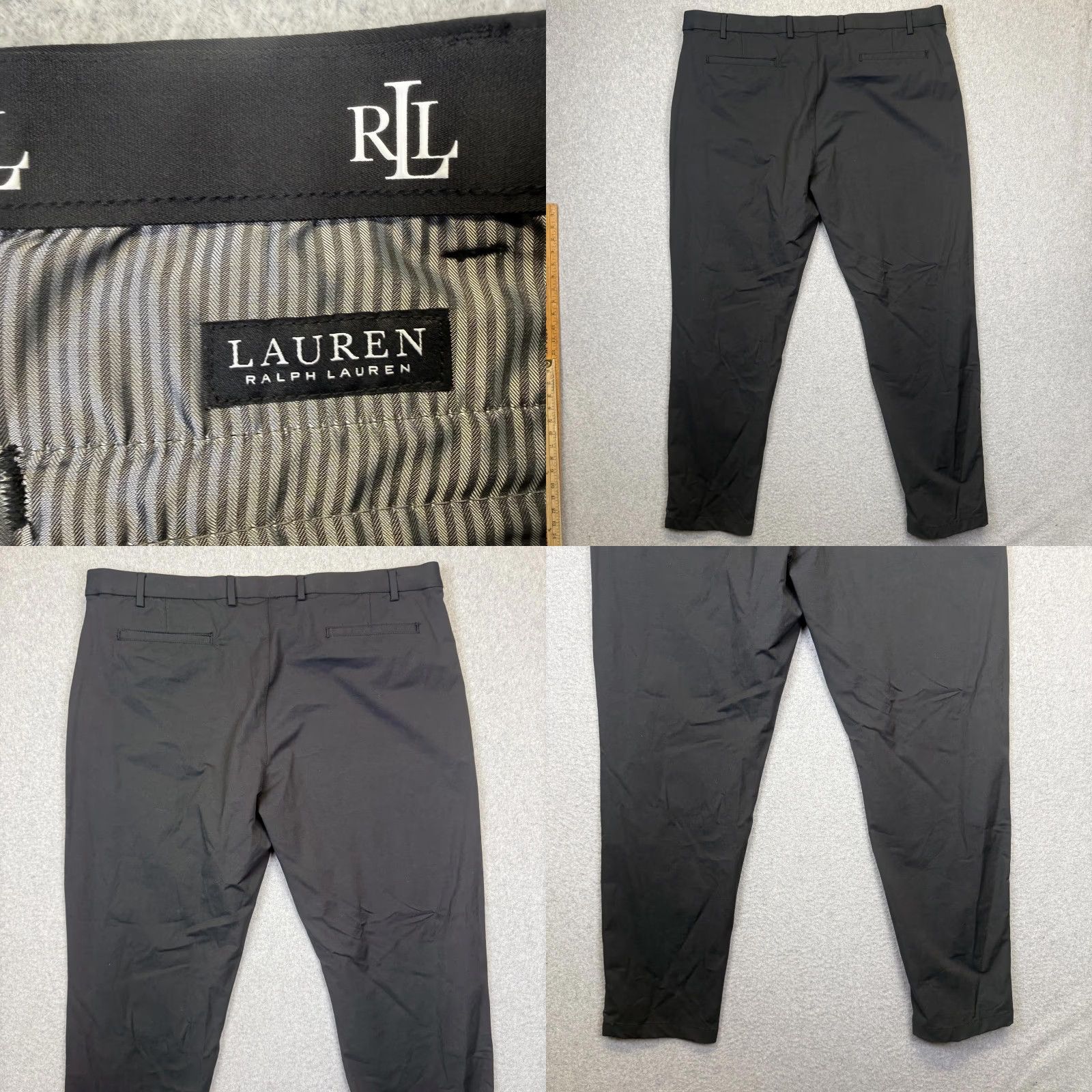 Ralph Lauren Lauren Ralph Lauren Black Label Men's 42x32 Organic Cotton Stretch Dress Pants Size US 42 / EU 58 - 8 Thumbnail