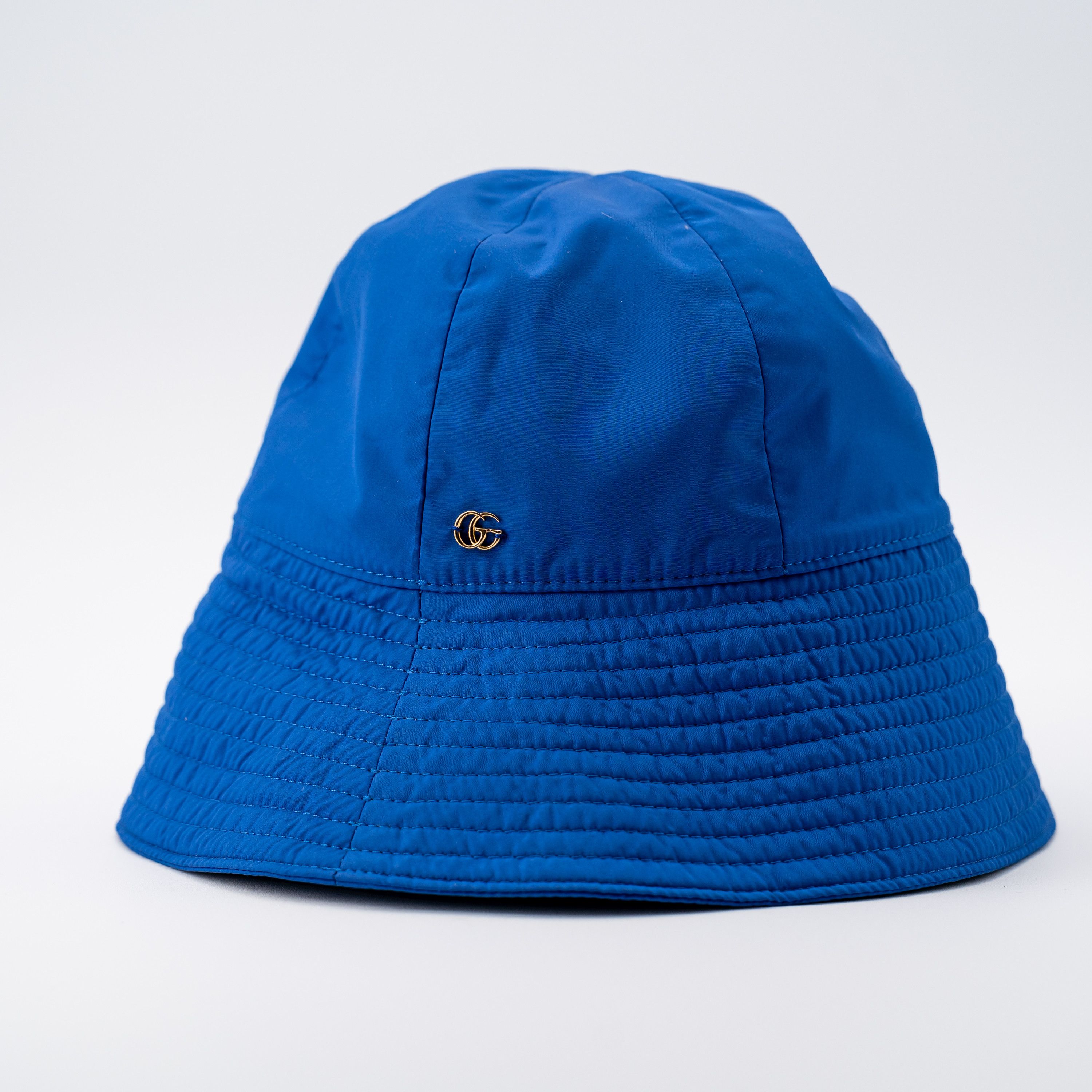 Gucci size S - Gucci GG Blue Brella Cloche Bucket Hat Cap Size ONE SIZE - 1 Thumbnail