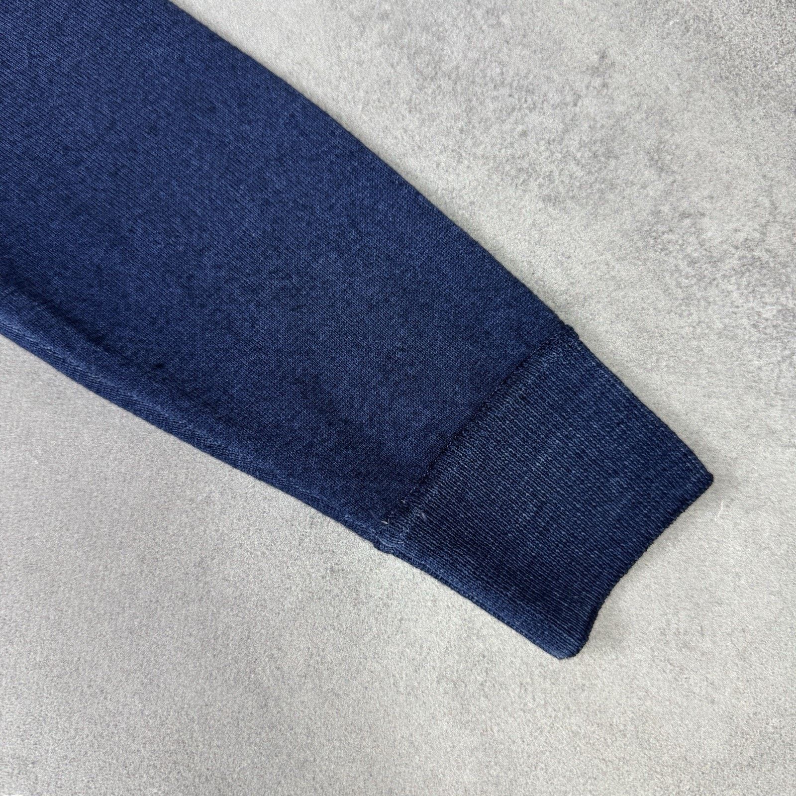 Aspesi Aspesi Men Wool Merino Sweater Hooded Blue Size 48 Size US M / EU 48-50 / 2 - 8 Thumbnail