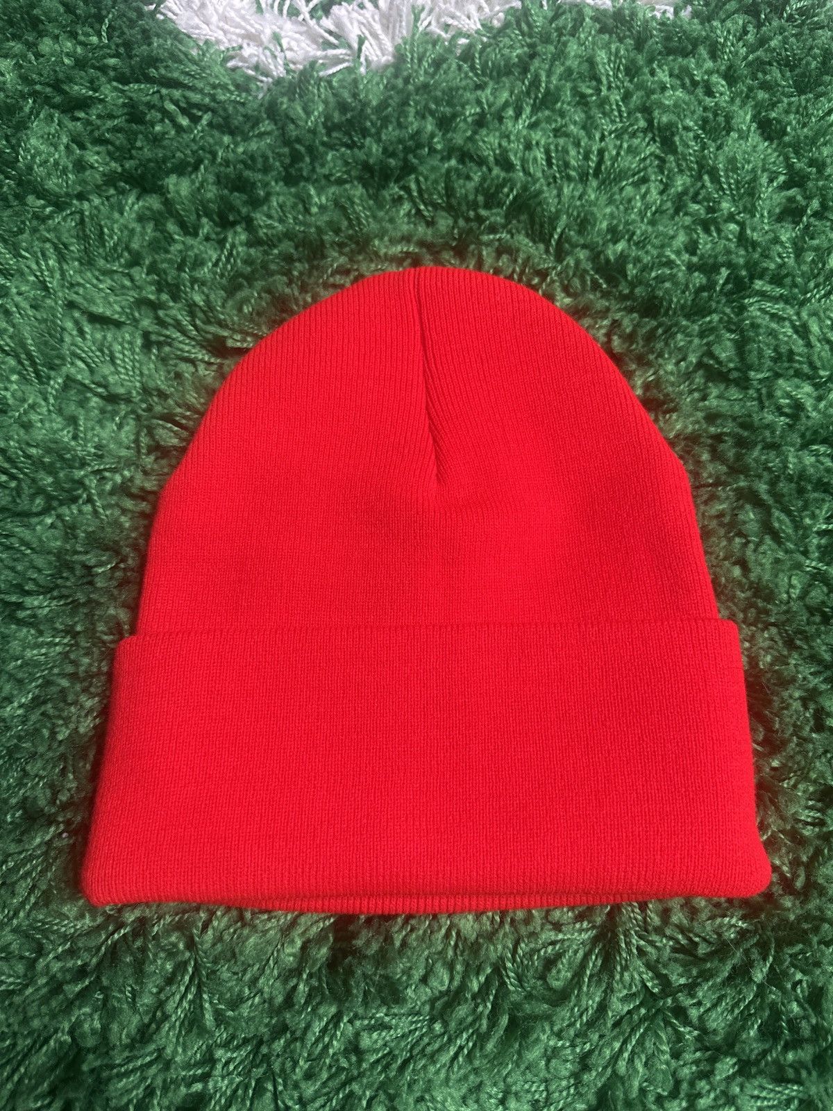 Chrome Hearts Chrome Hearts Red Beanie Size ONE SIZE - 2 Thumbnail