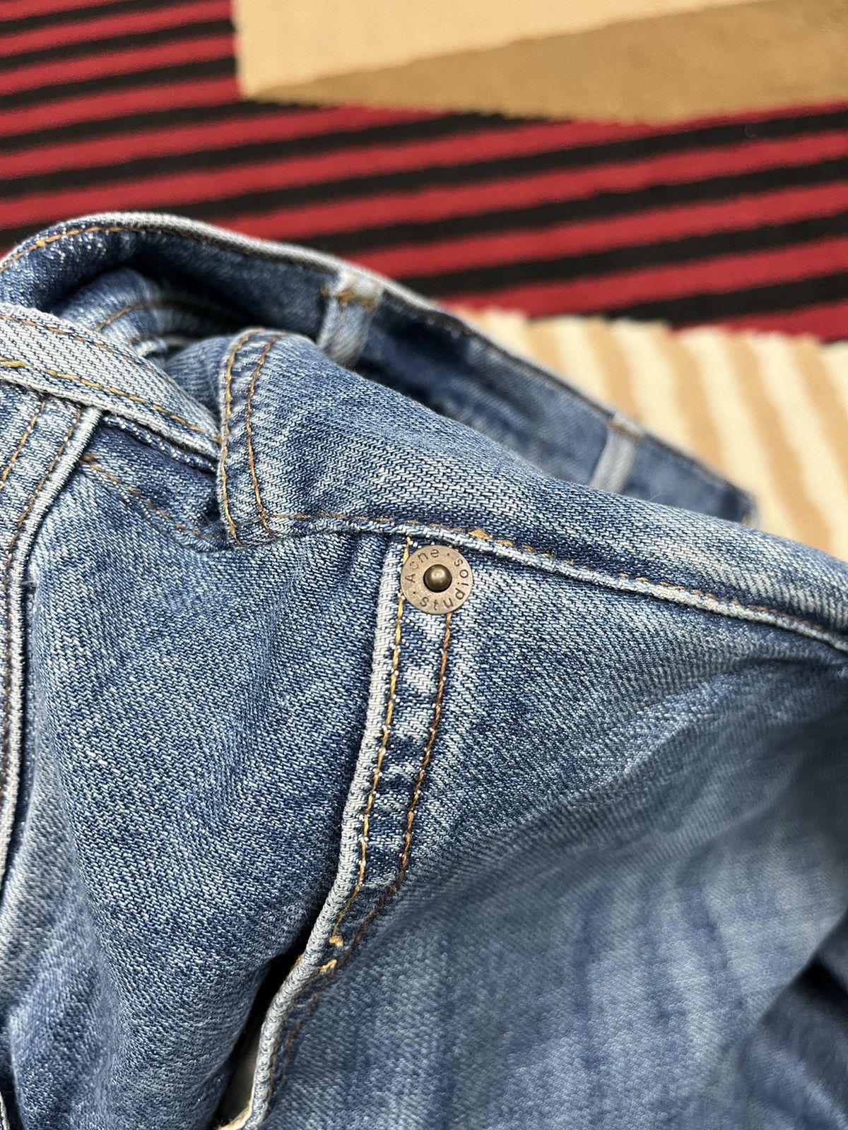 Acne Studios Acne Studios Bla Konst Denim Pants Size US 29 - 11 Thumbnail