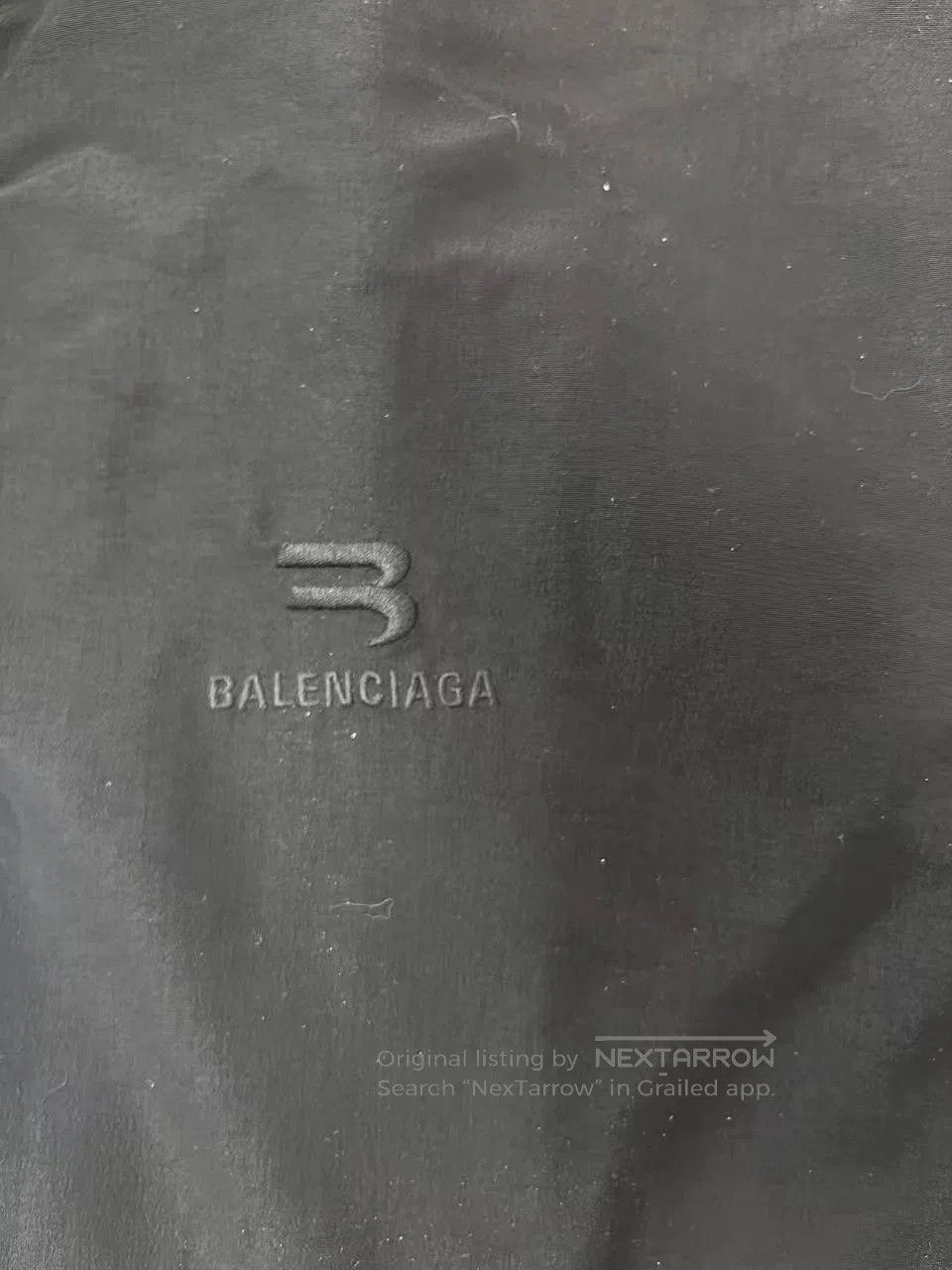 Balenciaga Balenciaga Solid Zip Stand Collar Jacket. Size US XL / EU 56 / 4 - 3 Thumbnail