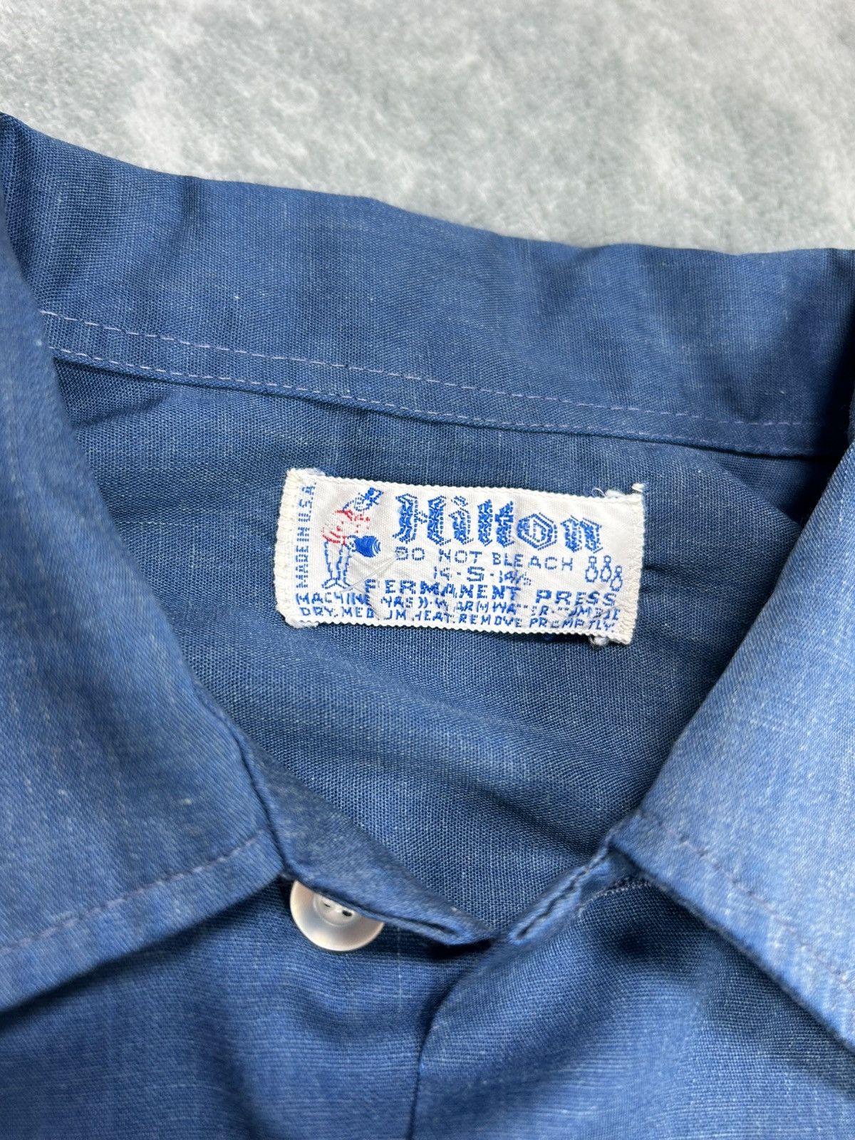 Vintage Vintage 60’s/70’s Hilton Bowling Shirt Size US S / EU 44-46 / 1 - 6 Thumbnail