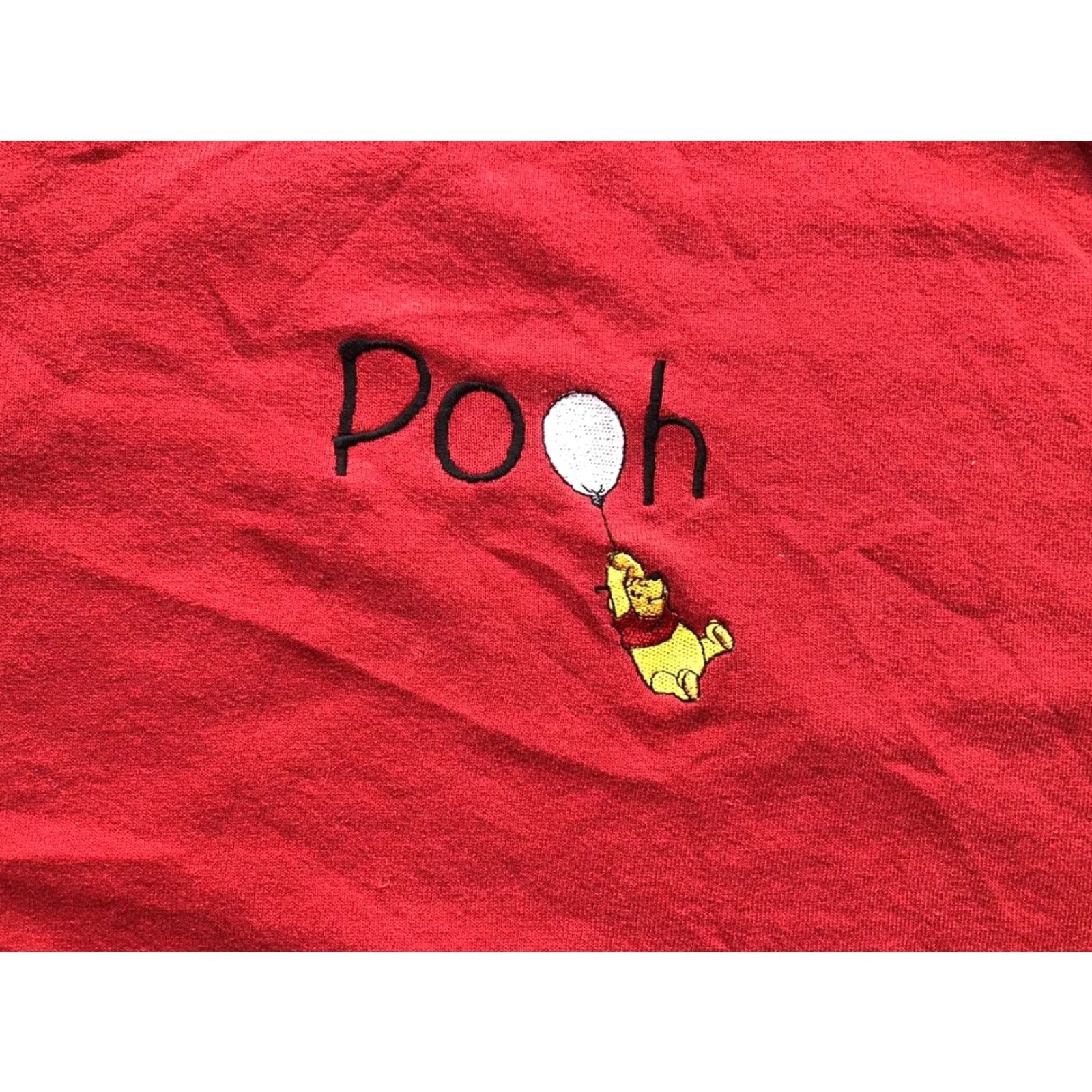 Vintage VTG Disney Pooh 100 Acre Collection Pullover Sweater XL Red Men SV 100 Acre Balloon Size US XL / EU 56 / 4 - 2 Thumbnail