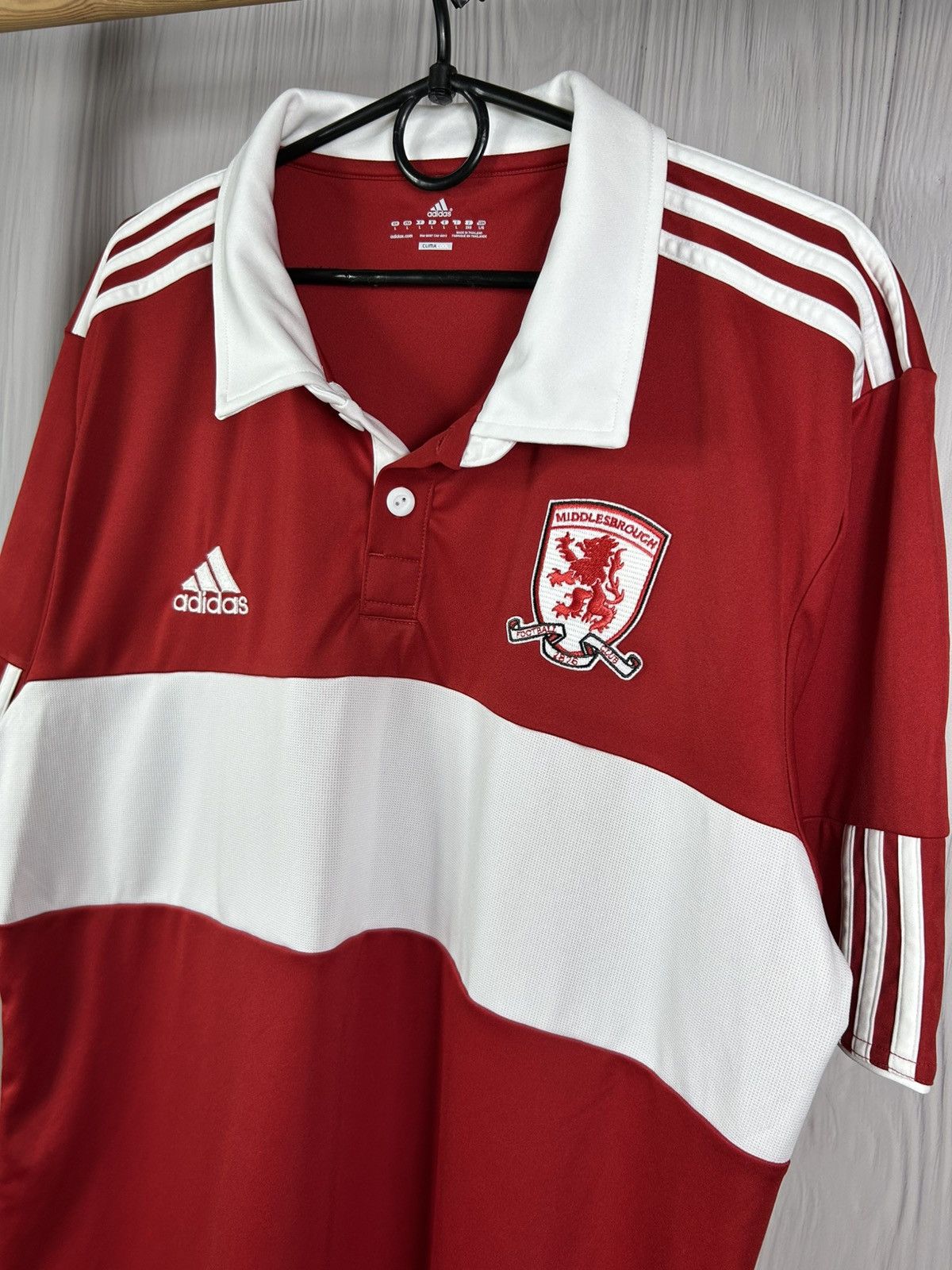 Adidas Middlesbrough Home football shirt 2010 2011 Jersey Size L Size US L / EU 52-54 / 3 - 3 Thumbnail