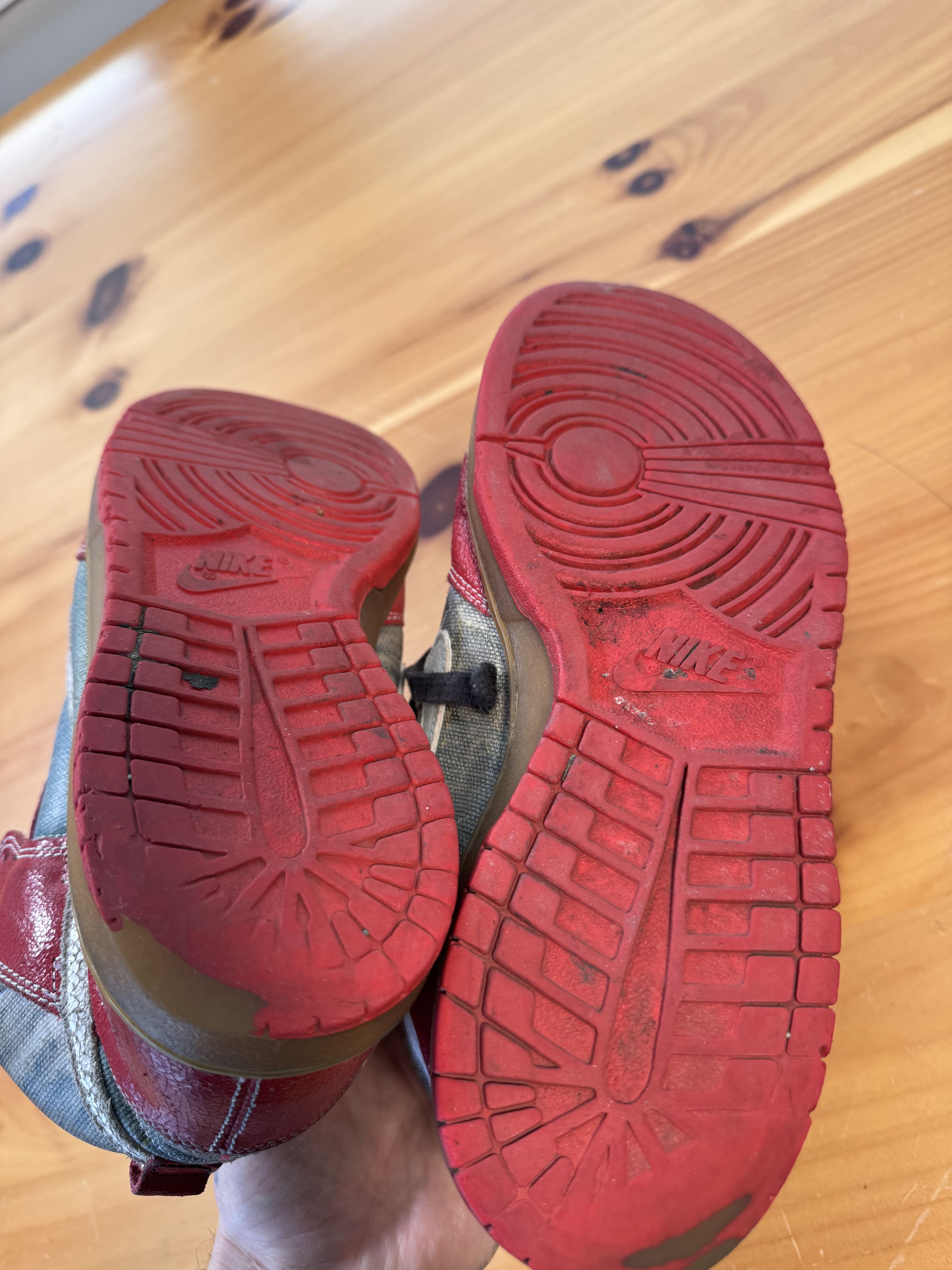 Nike Nike Dunk High Premium SB “Shoe Goo” Size US 10 / EU 43 - 10 Thumbnail