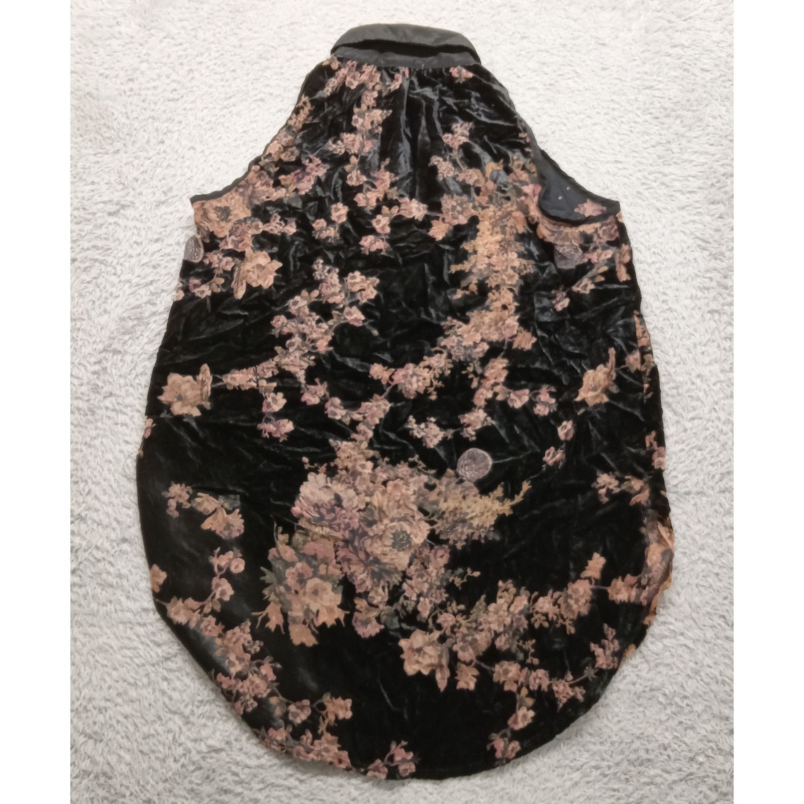 & Other Stories Gimmicks Blouse S Women's Sleeveless Sheer Velvet Floral Size S / US 4 / IT 40 - 3 Thumbnail