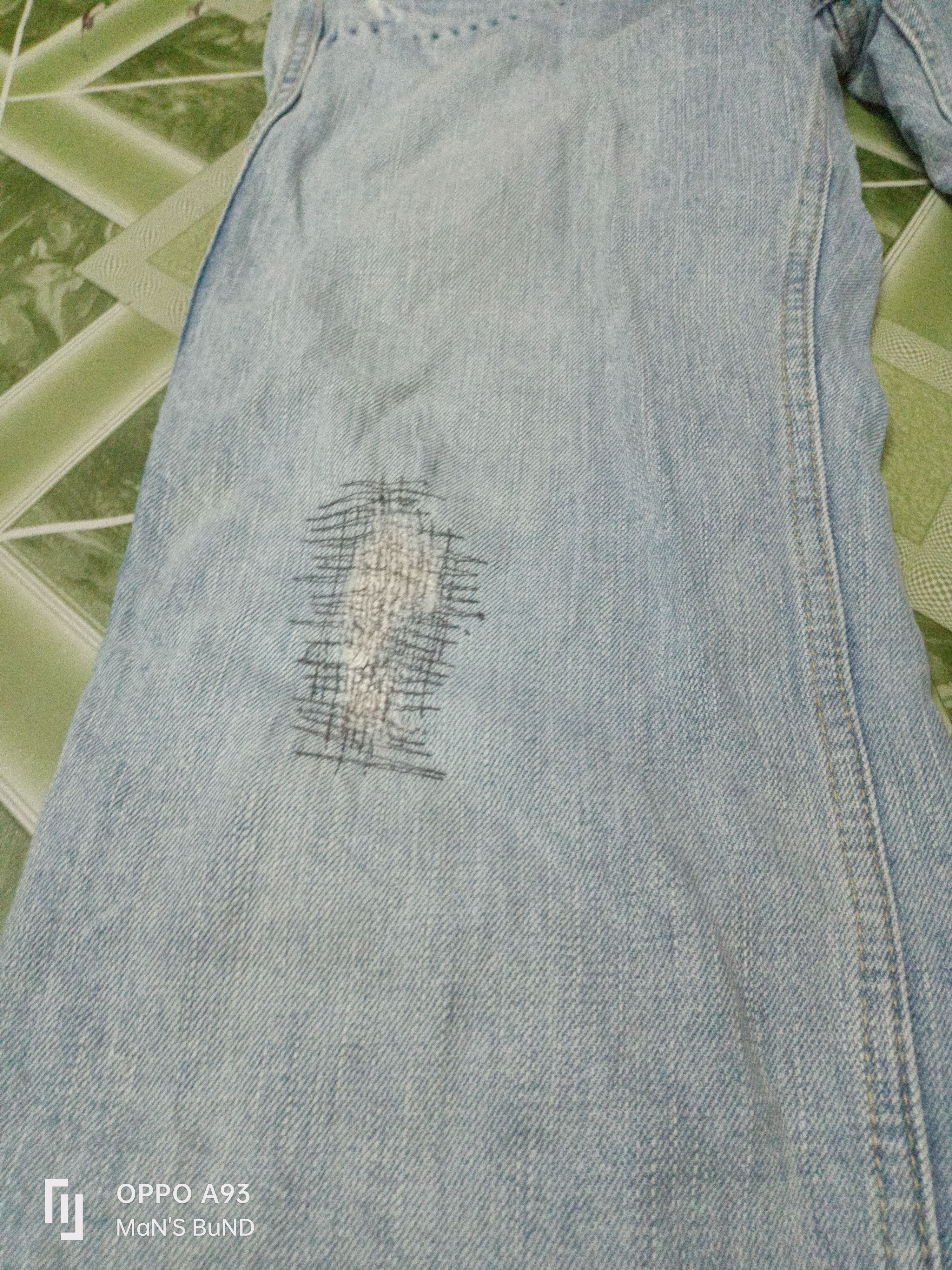 Japanese Brand Vintage CUBE SUGAR Jeans Size 29" - 7 Thumbnail